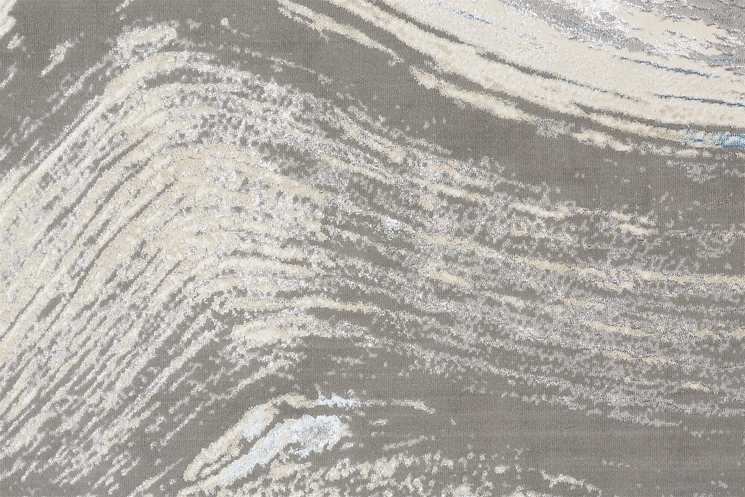 Feizy Azure 3524F Rug in Silver / Teal - Image 5