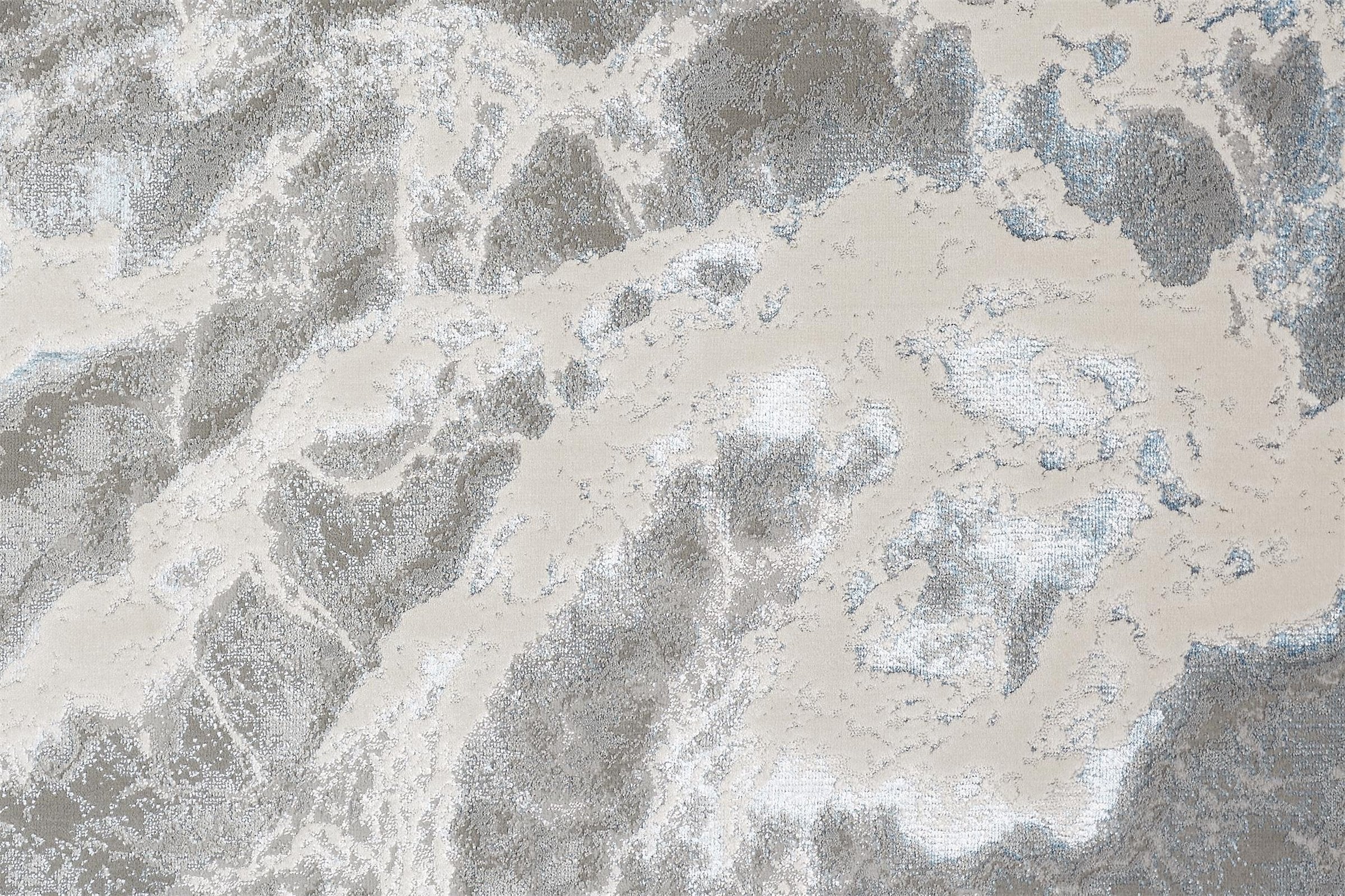 Feizy Azure 3539F Rug in Silver / Blue - Image 4