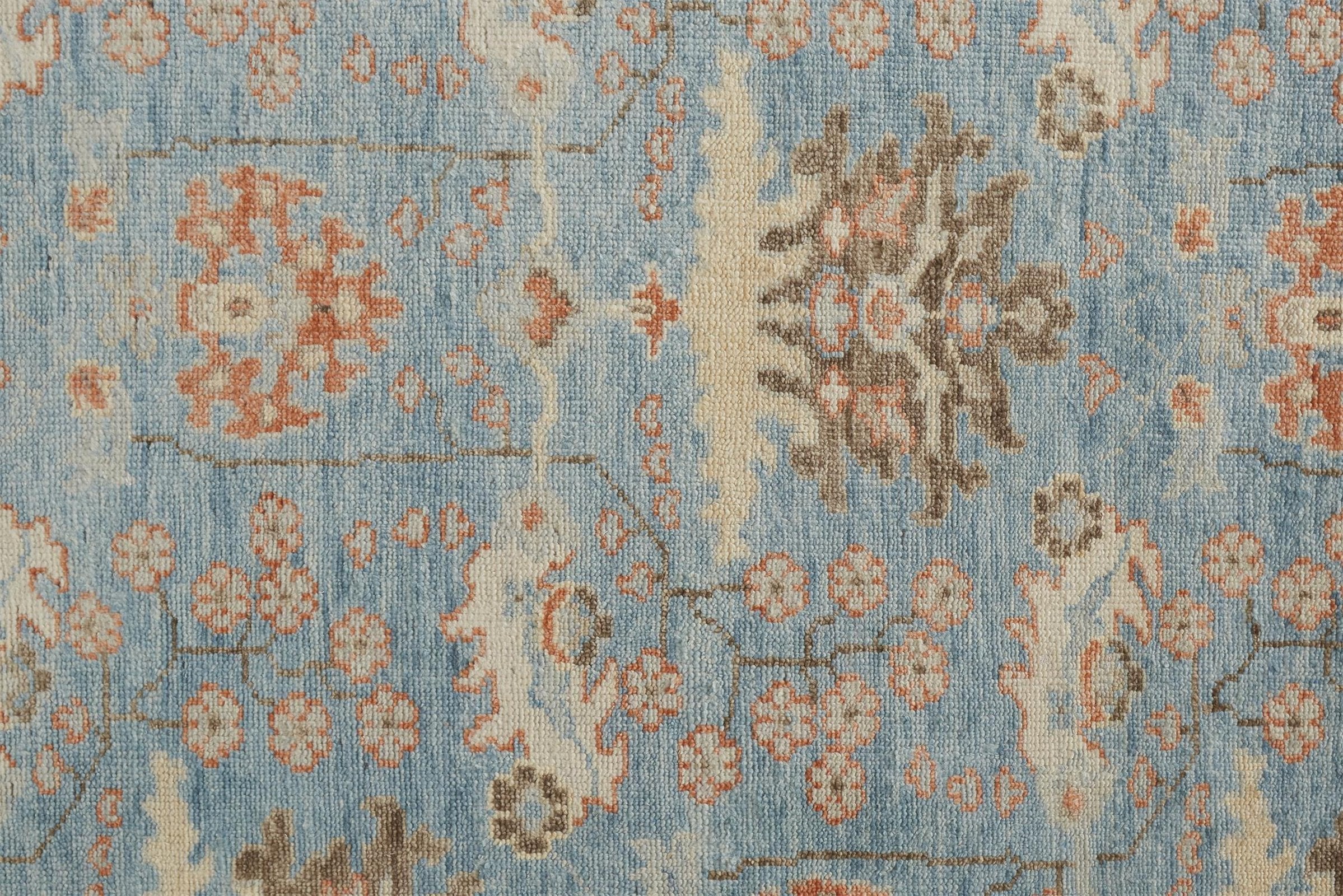 Feizy Beall 6710F Rug in Blue / Brown - Image 5