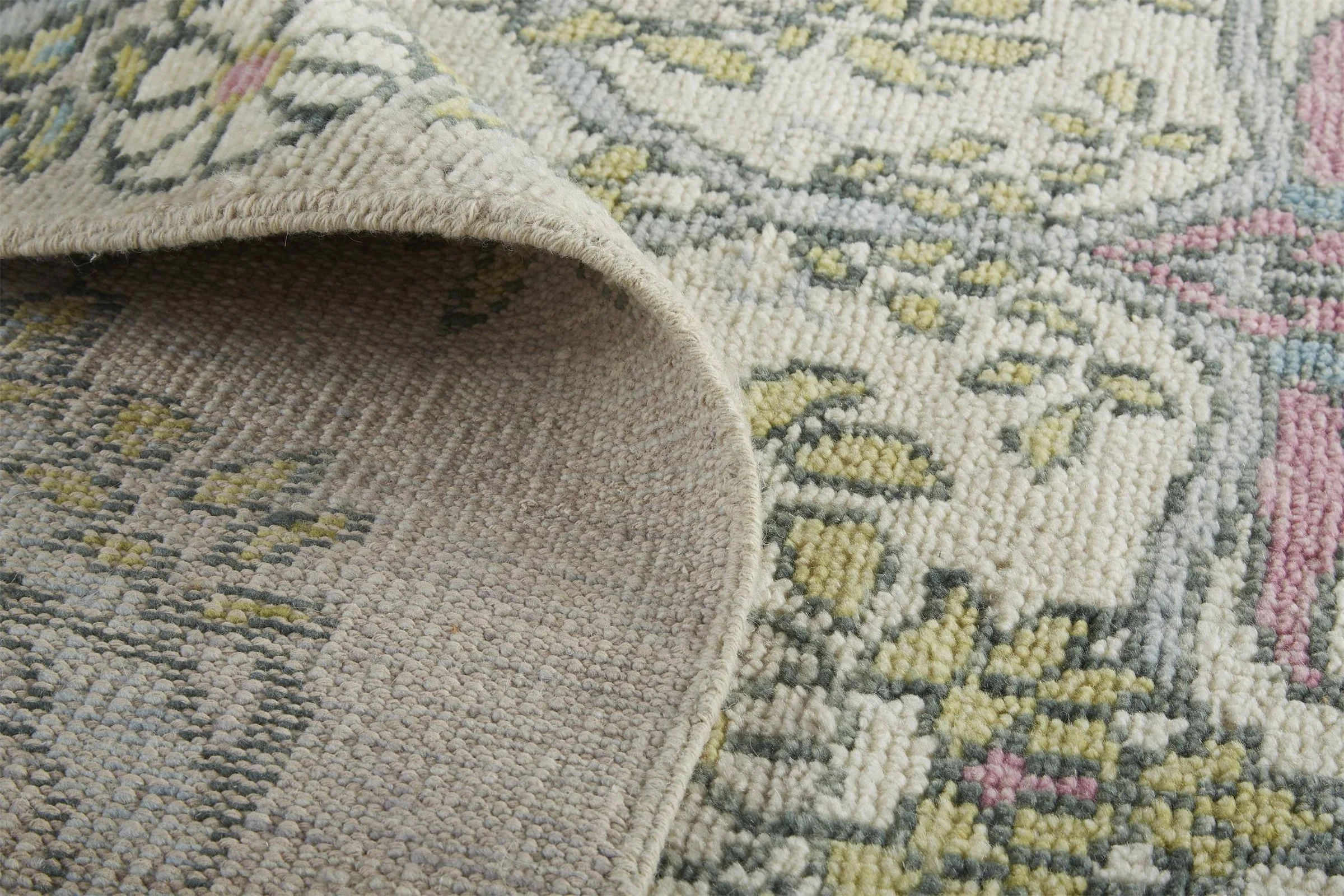 Feizy Beall 6714F Rug in Gray / Pink - Image 6