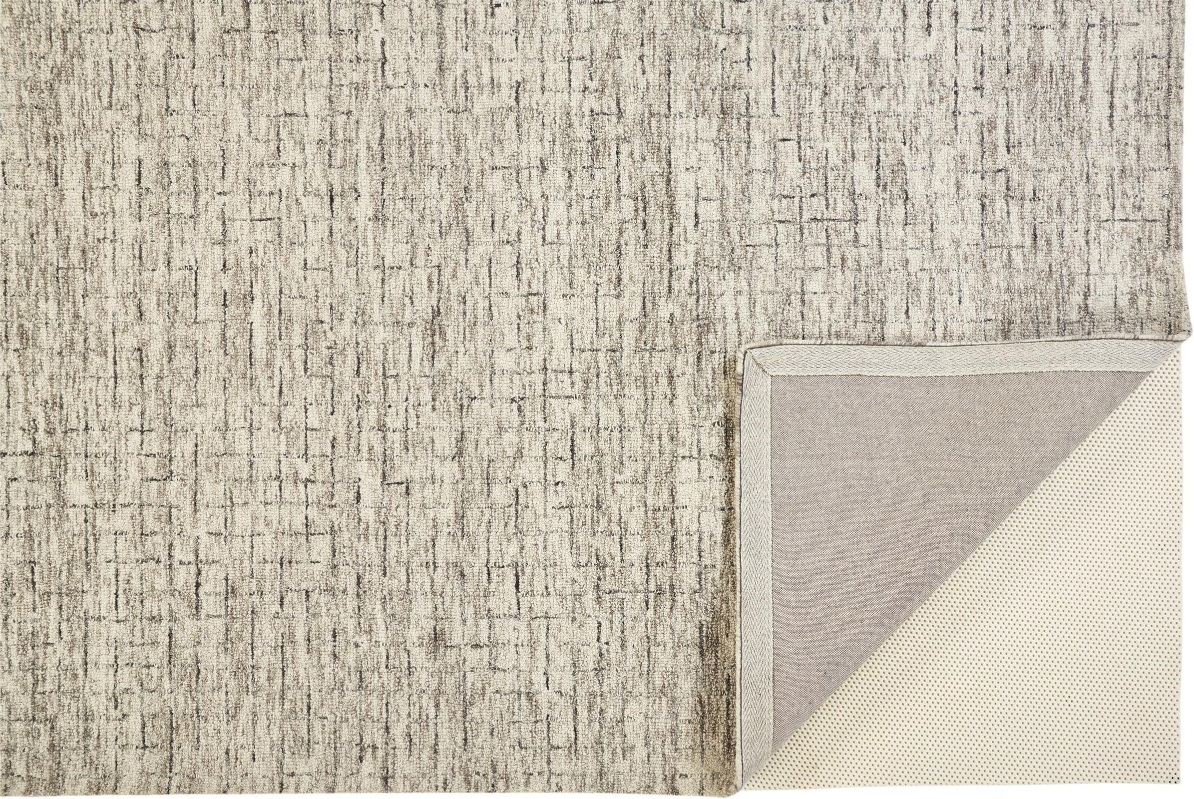 Feizy Belfort 8667F Rug in Ivory / Gray - Image 5