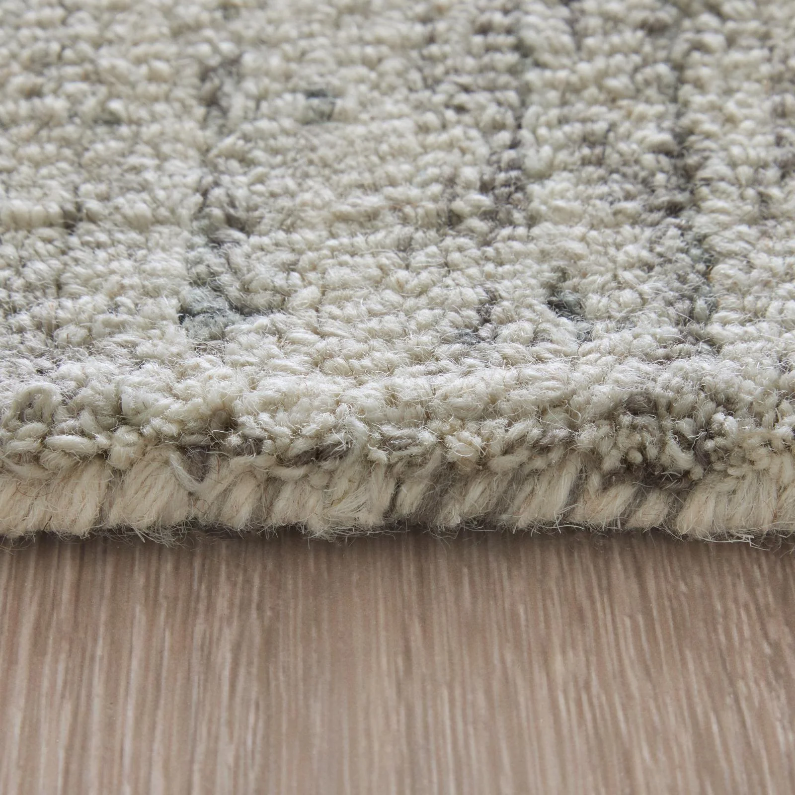 Feizy Belfort 8667F Transitional Solid Rug in Ivory/Gray/Taupe - Image 11