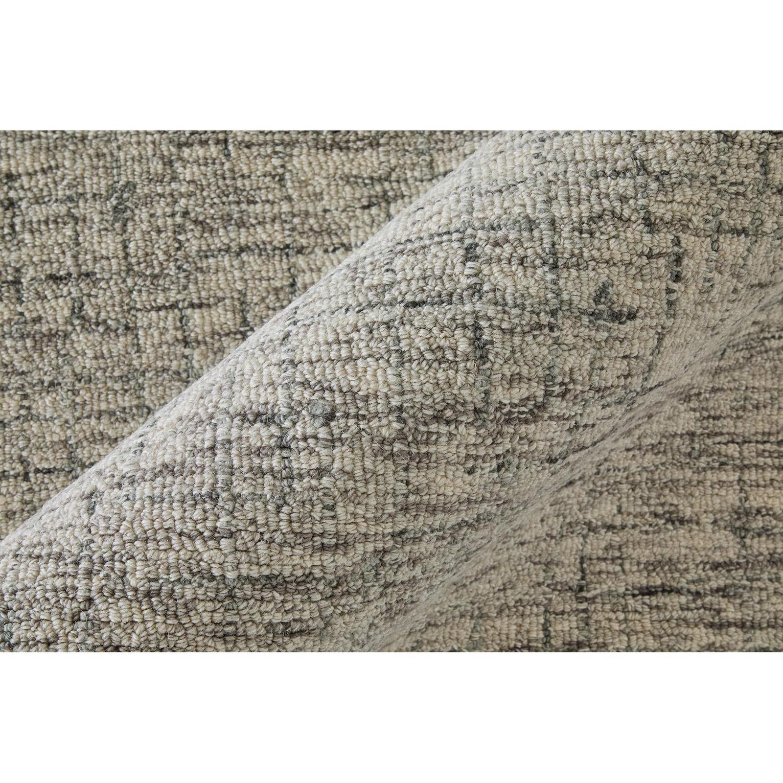 Feizy Belfort 8667F Transitional Solid Rug in Ivory/Gray/Taupe - Image 6