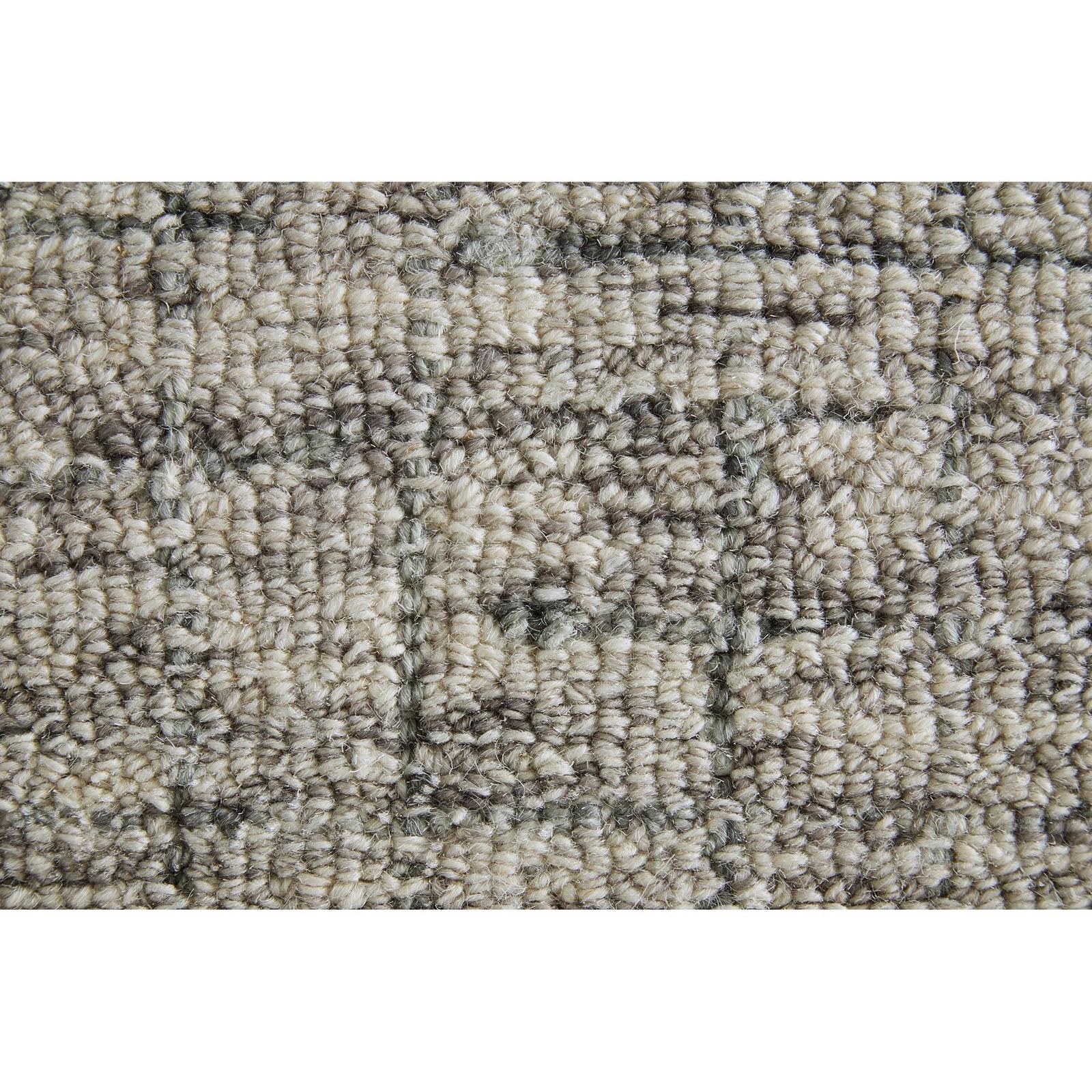Feizy Belfort 8667F Transitional Solid Rug in Ivory/Gray/Taupe - Image 7