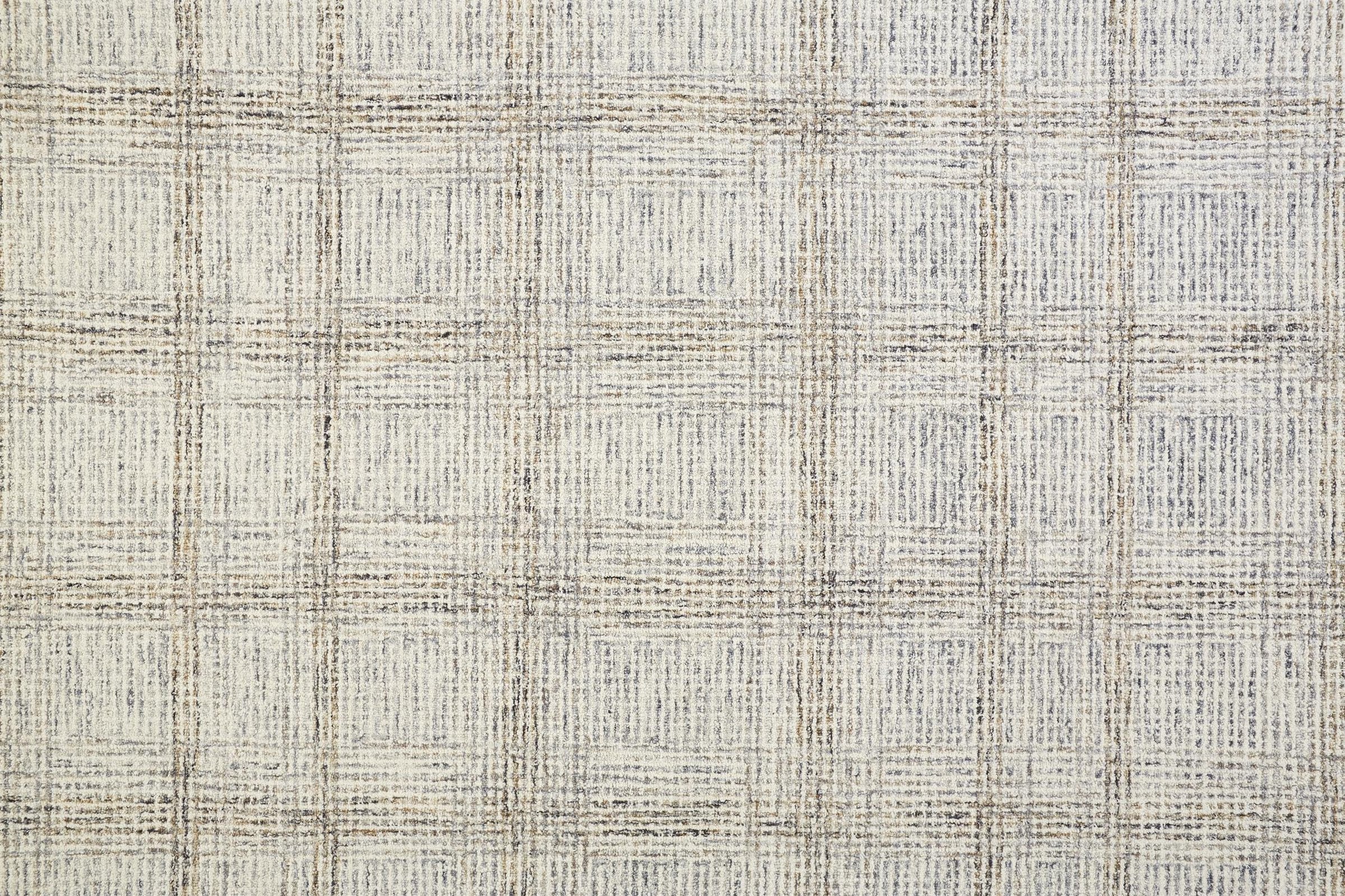 Feizy Belfort 8668F Rug in Ivory / Gray - Image 3