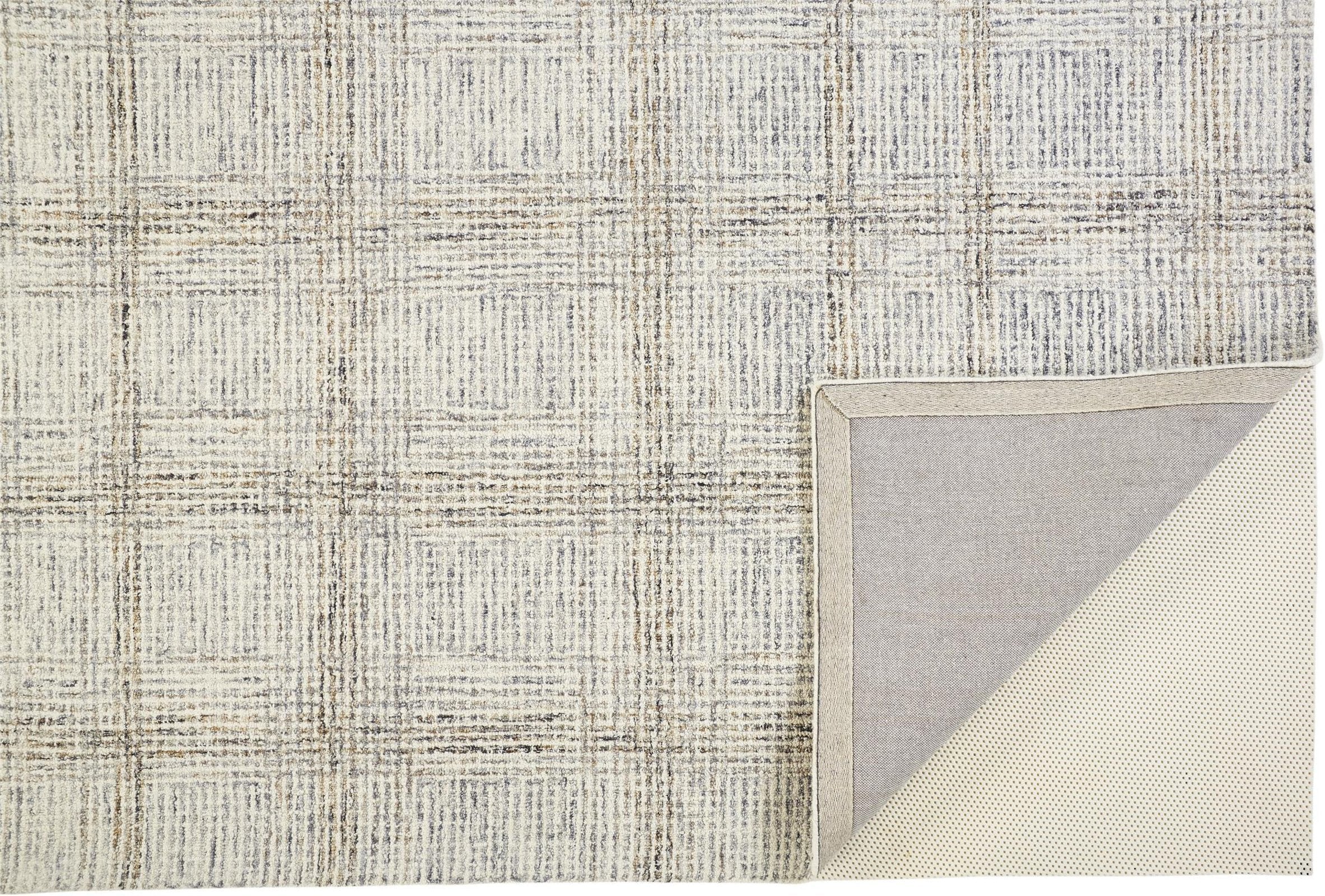 Feizy Belfort 8668F Rug in Ivory / Gray - Image 5