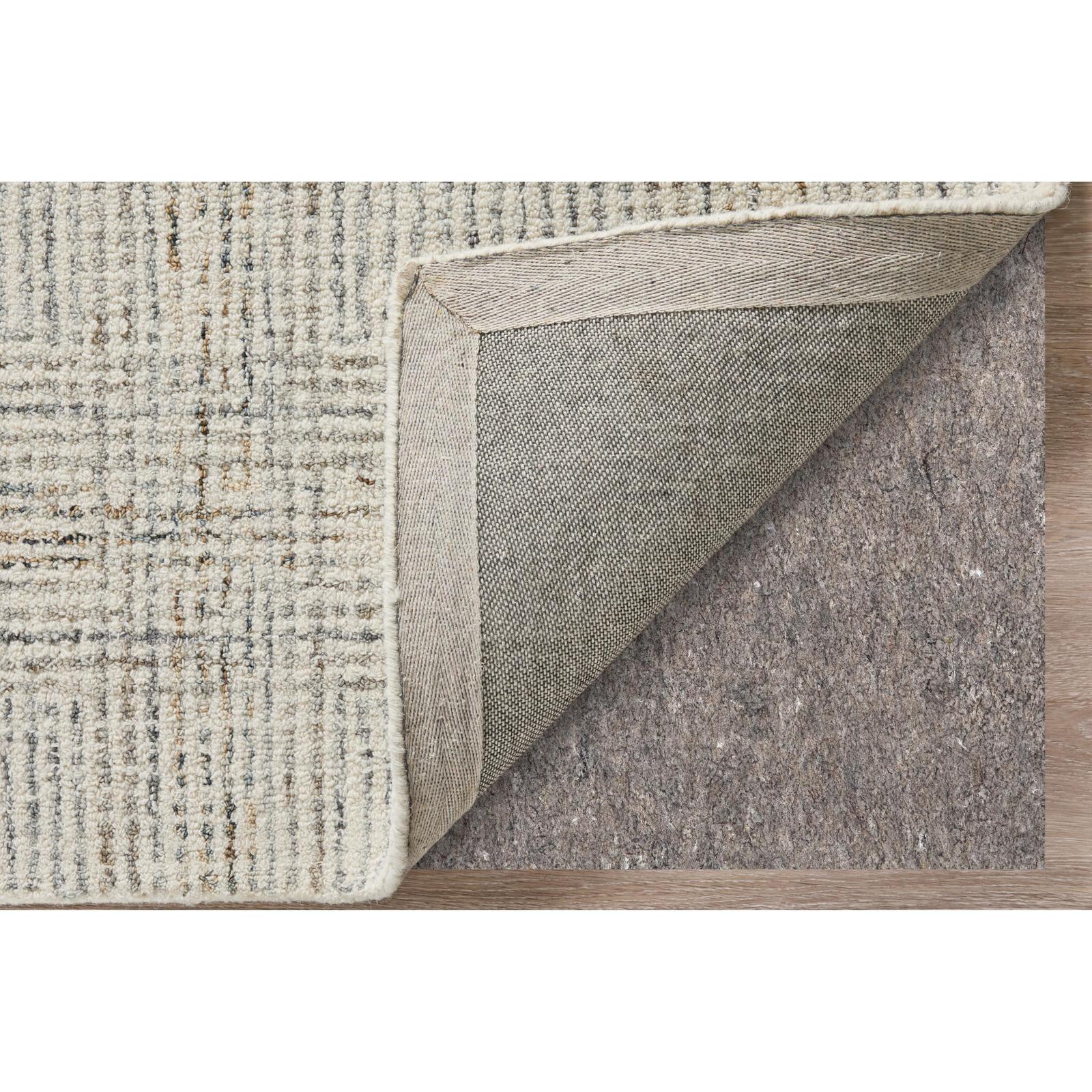 Feizy Belfort 8668F Transitional Geometric Rug in Ivory/Gray/Tan - Image 5