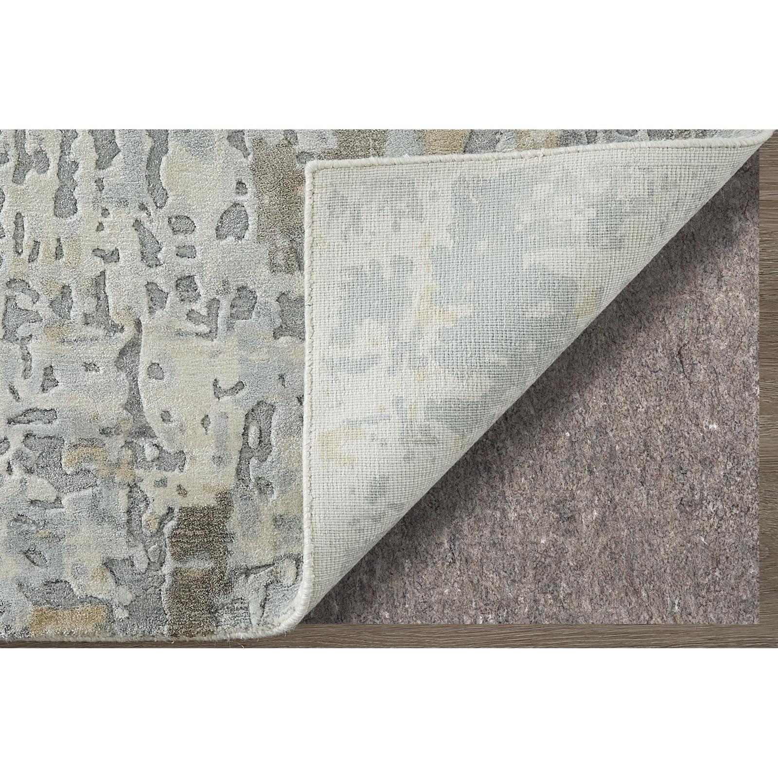 Feizy Braden 8A51F Modern Abstract Rug in Blue/Gray/Brown - Image 7
