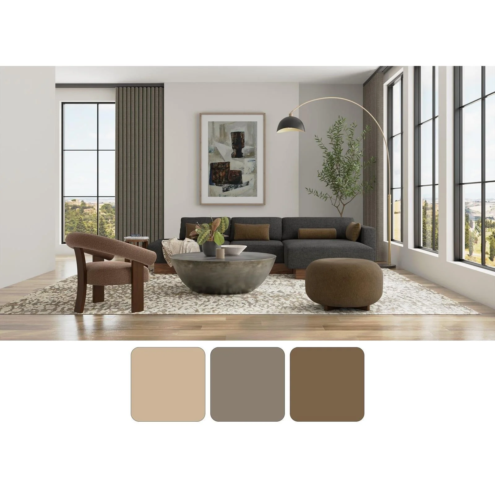 Feizy Braden 8A52F Modern Abstract Rug - Image 18