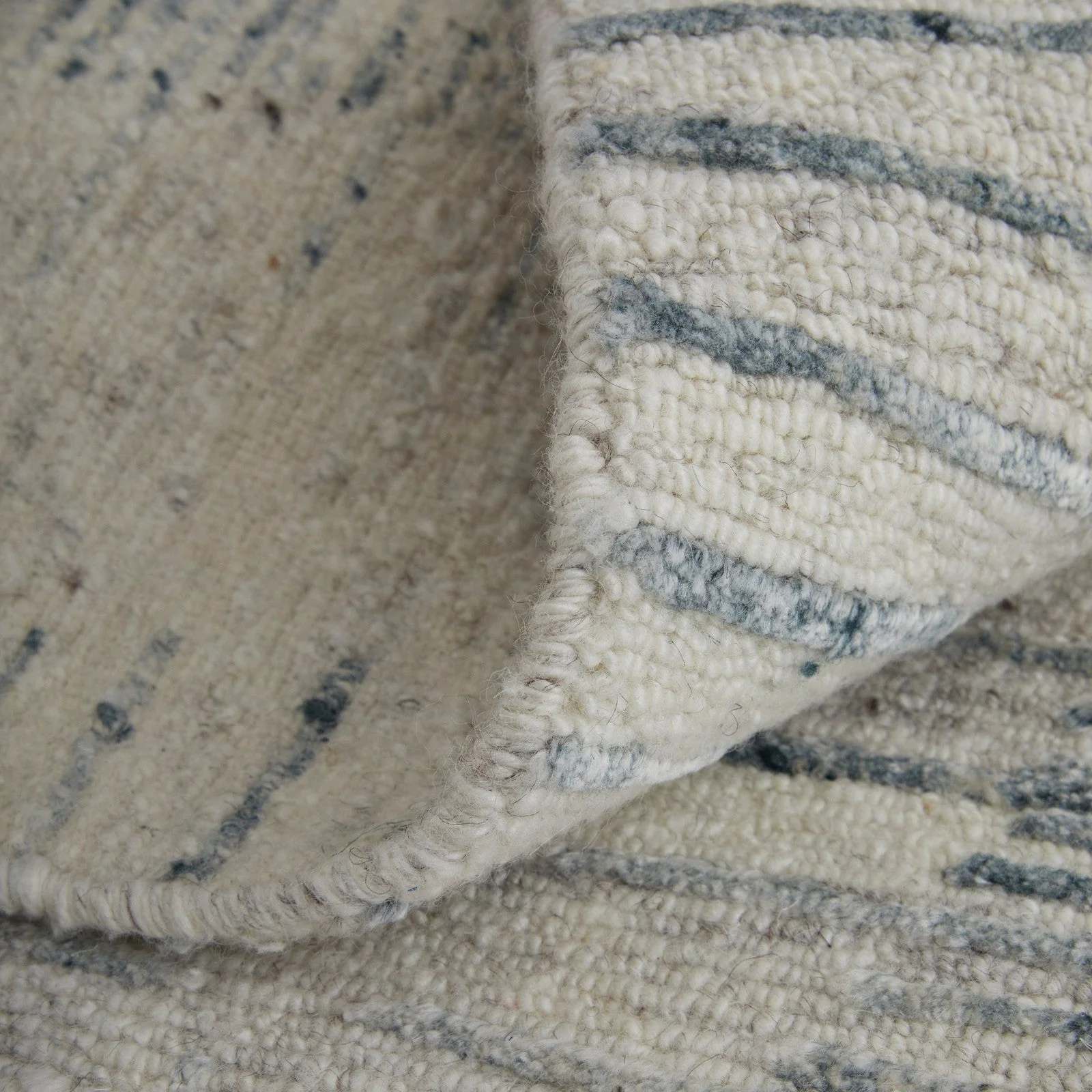Feizy Brighton 69CGF Modern Abstract in Ivory/Blue/Gray - Image 9