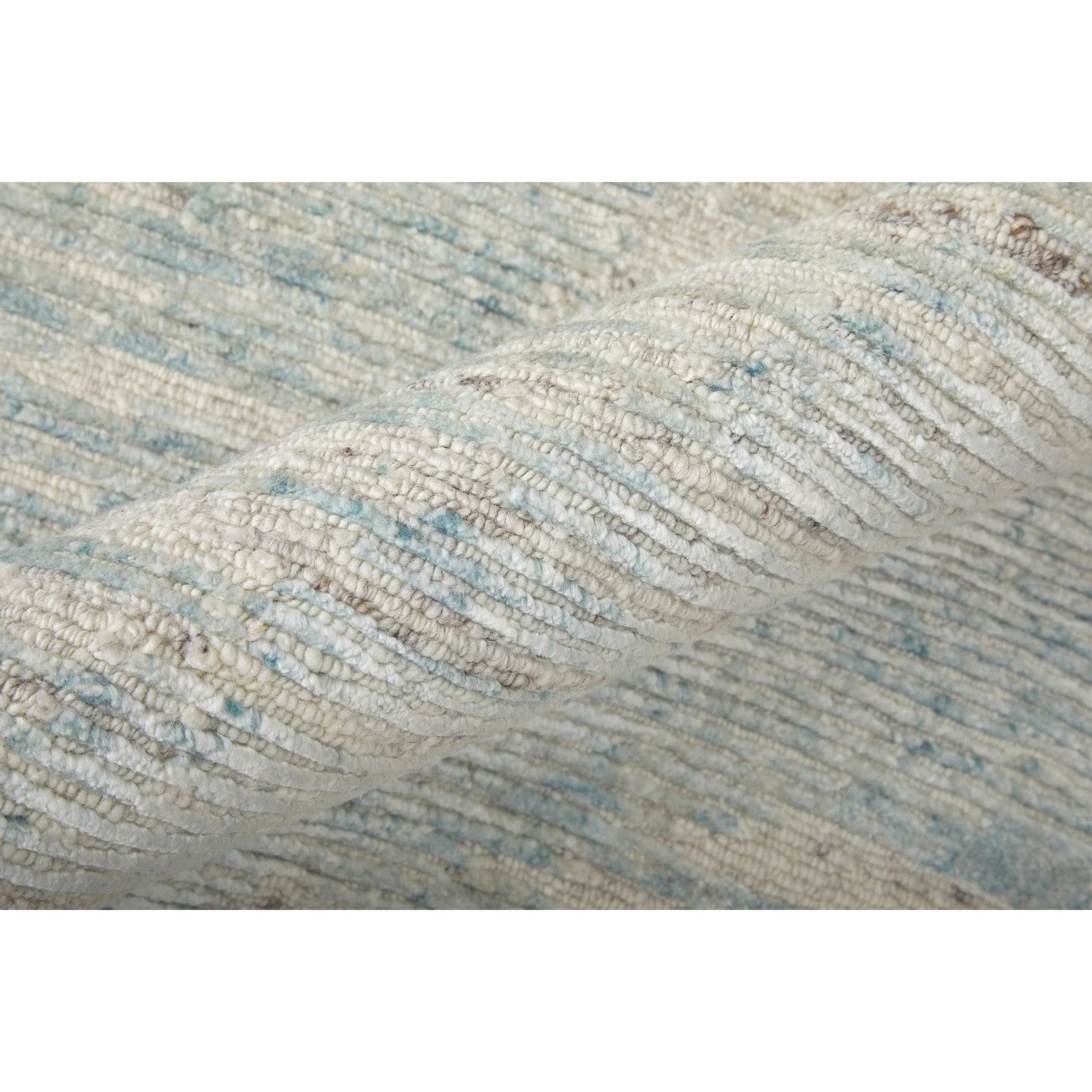 Feizy Brighton 69CHF Modern Abstract in Blue/Ivory/Silver - Image 7