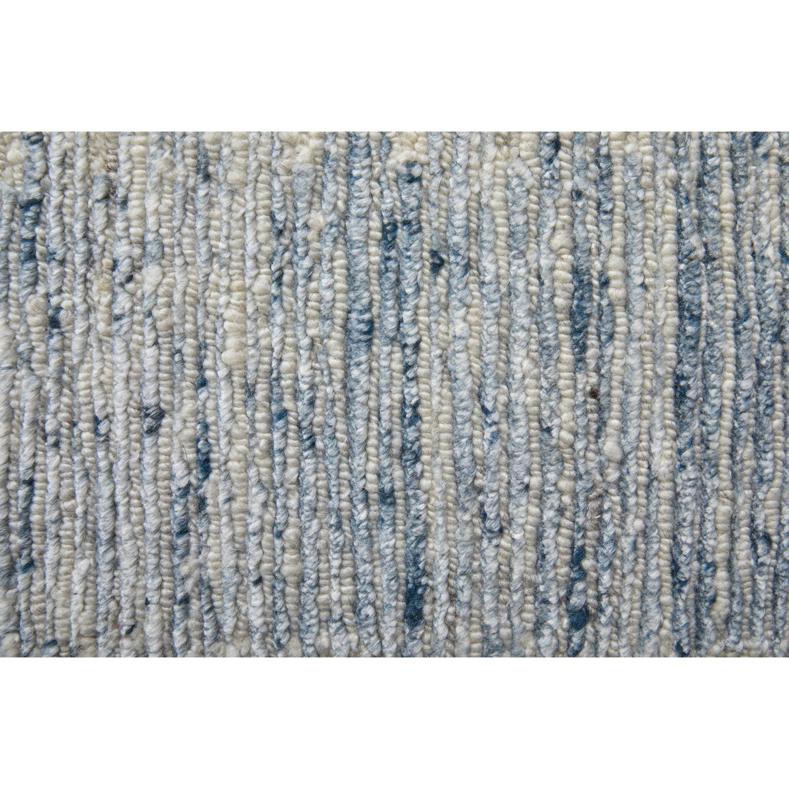 Feizy Brighton 69CHF Modern Abstract in Ivory/Blue/Silver - Image 8