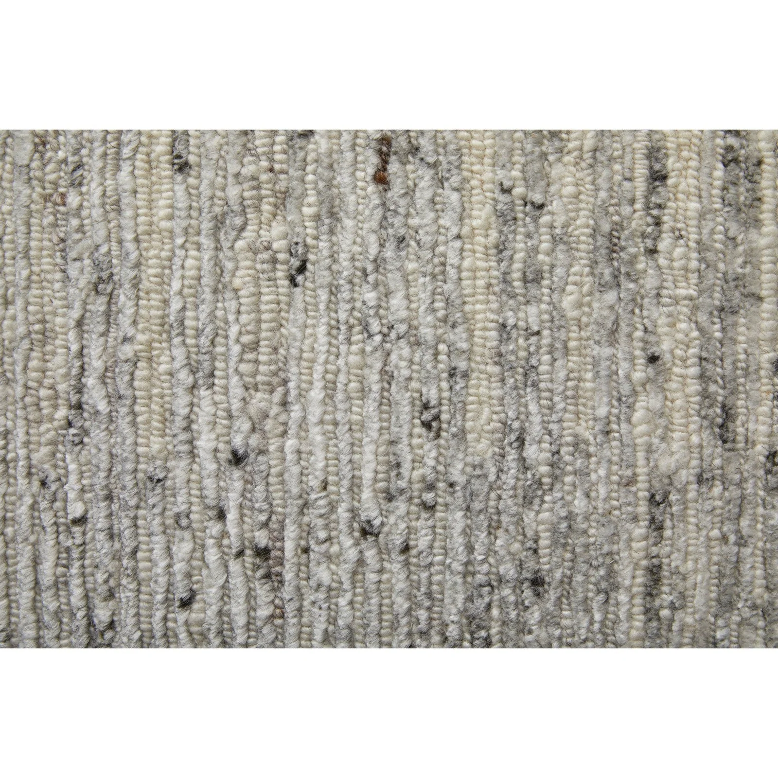 Feizy Brighton 69CHF Modern Abstract in Ivory/Gray - Image 8