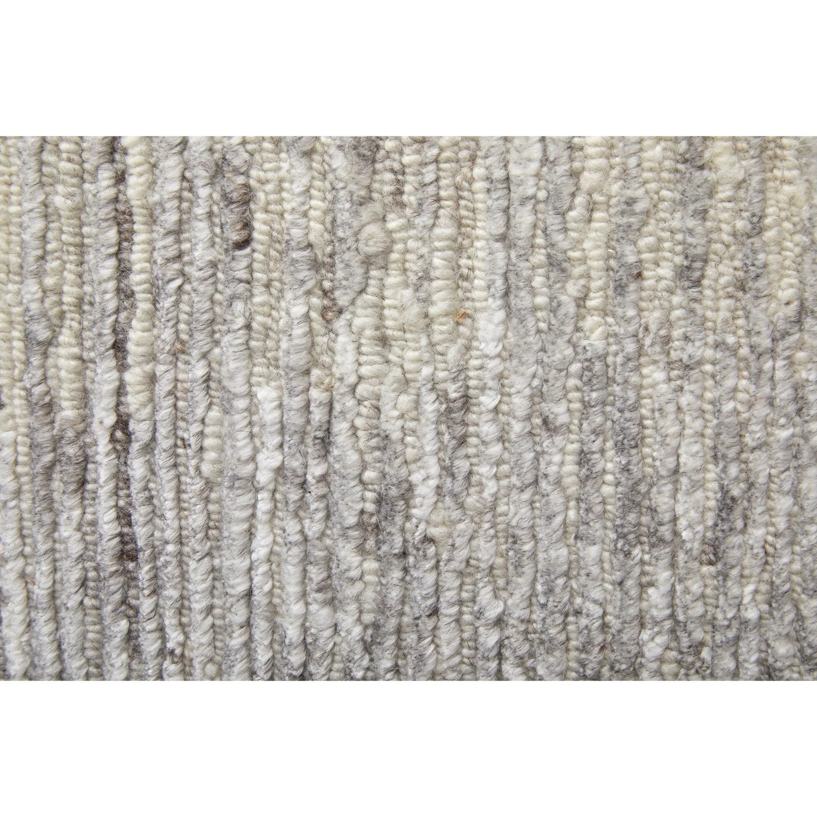 Feizy Brighton 69CHF Modern Abstract in Ivory/Taupe/Silver - Image 8