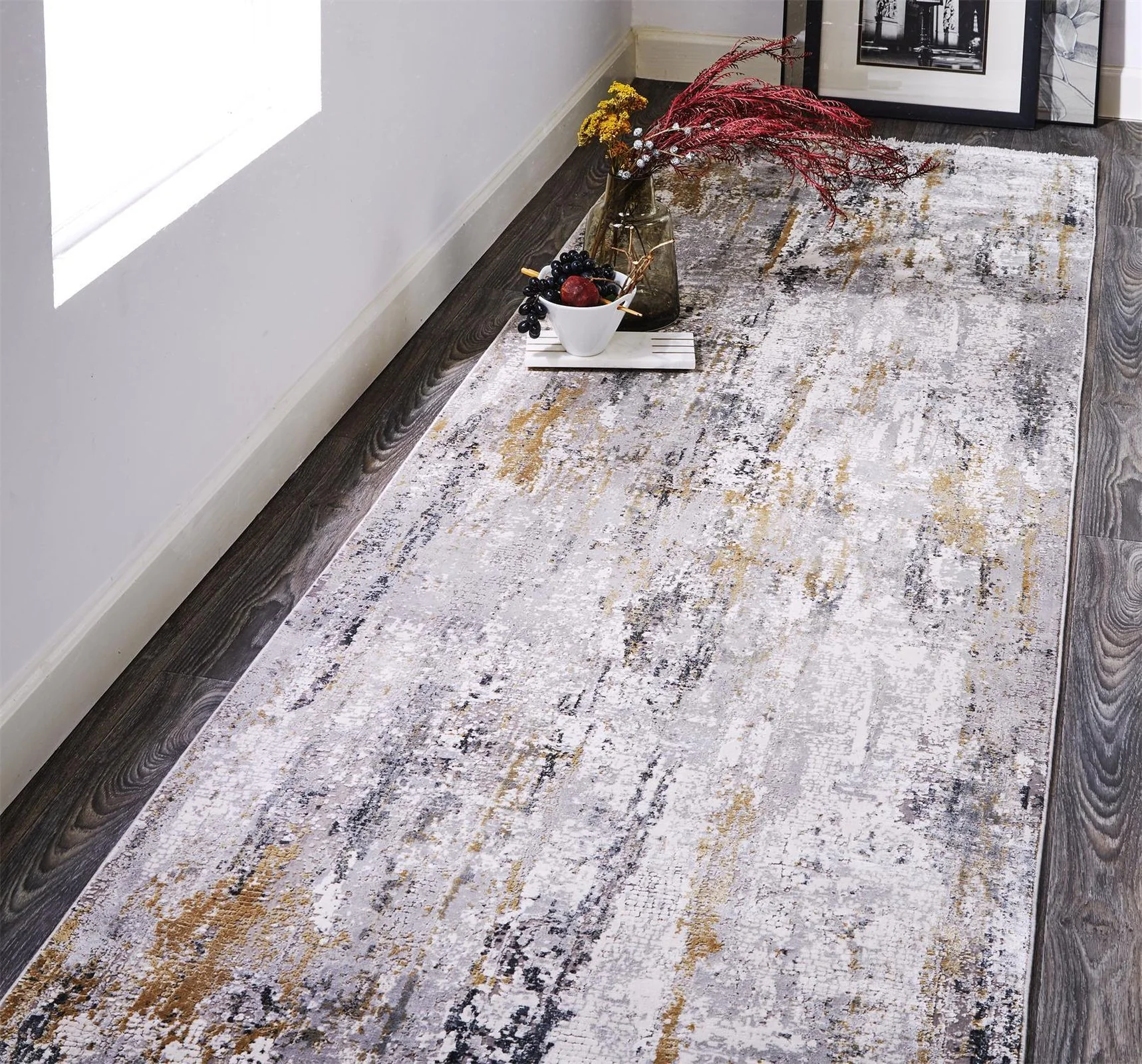 Feizy Cadiz 3887F Rug in Ivory/Gray - Image 14