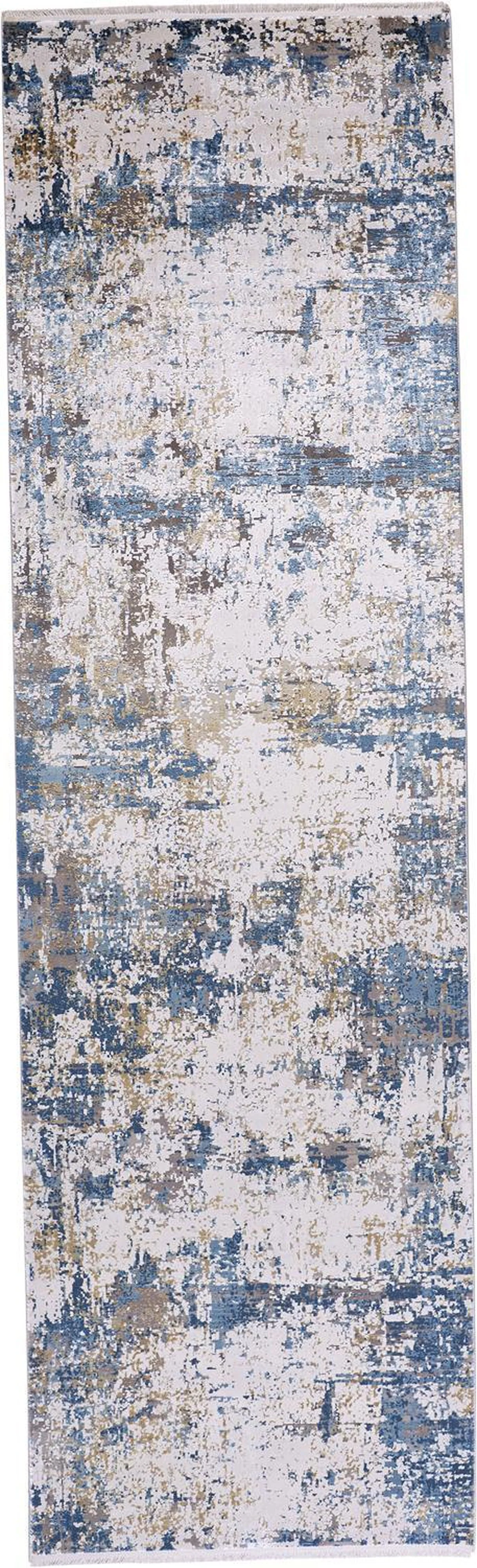 Feizy Cadiz 3891F Rug in Blue/Ivory - Image 10