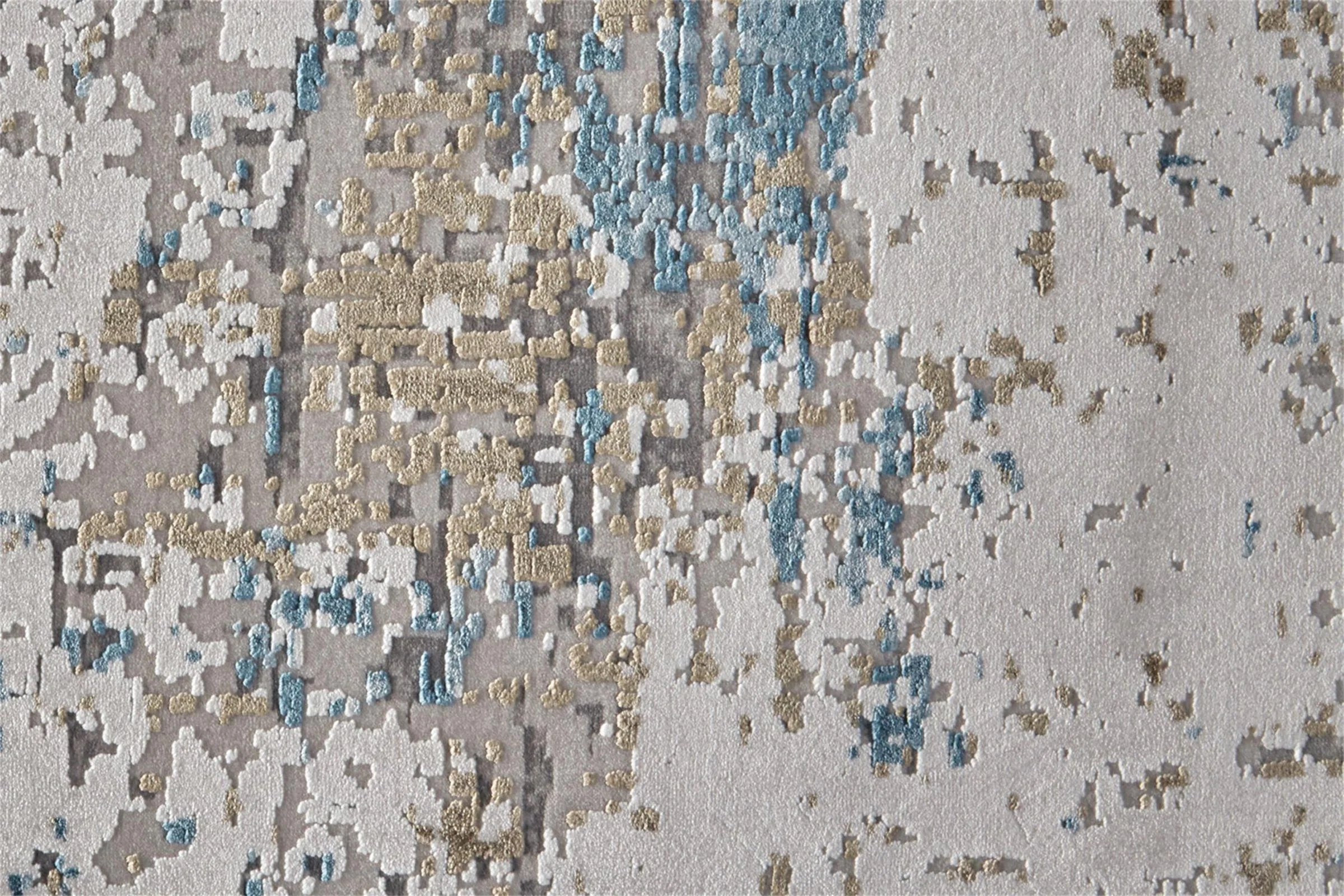 Feizy Cadiz 3891F Rug in Blue/Ivory - Image 5