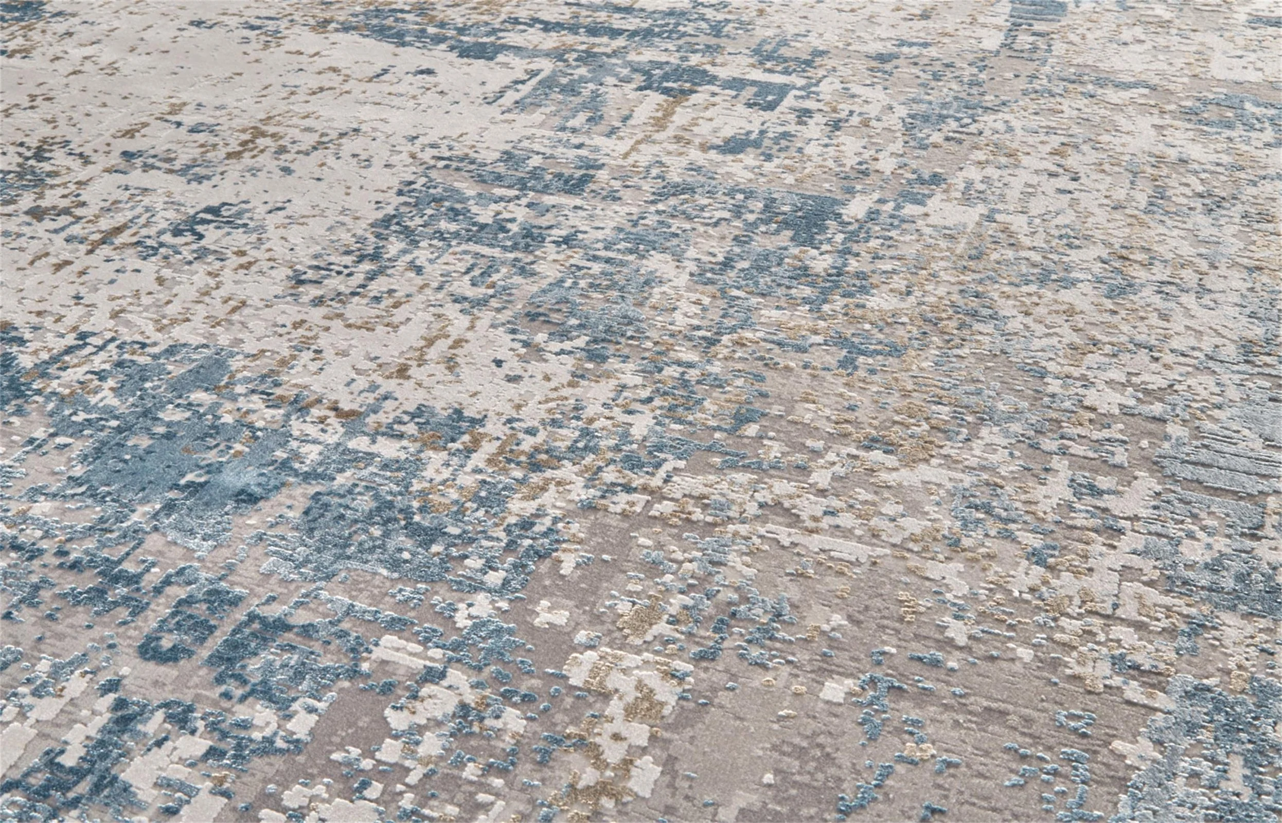 Feizy Cadiz 3891F Rug in Blue/Ivory - Image 9