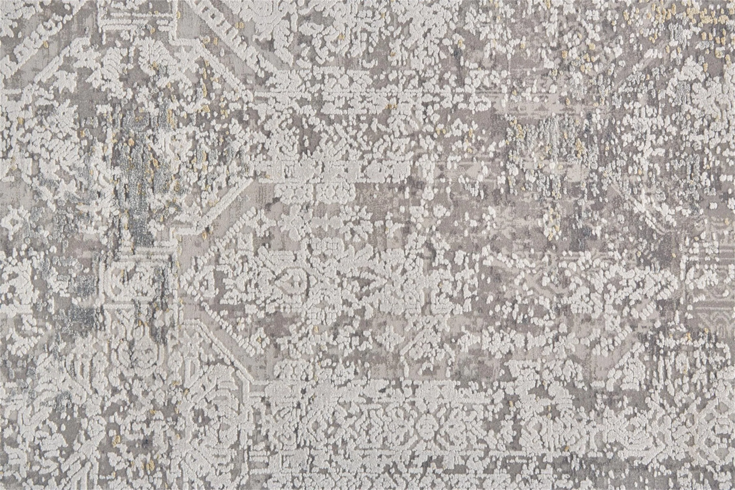 Feizy Cadiz 3892F Rug in Light Gray/Ivory - Image 7