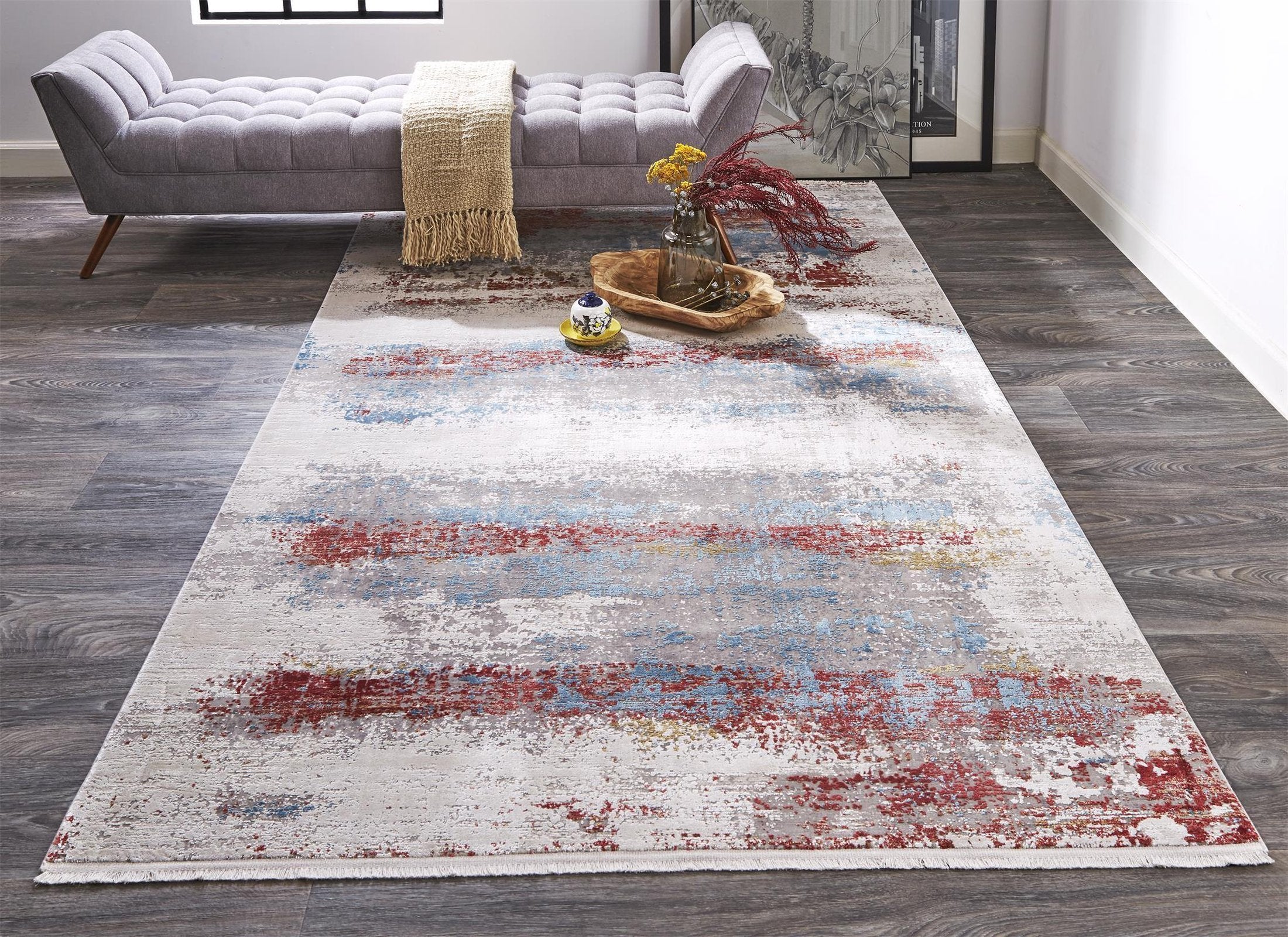 Feizy Cadiz 3902F Rug in Multi - Image 12