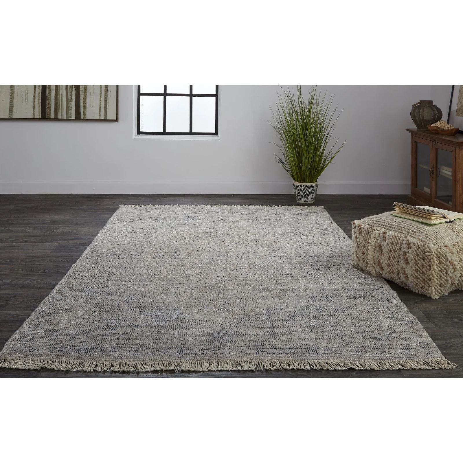 Feizy Caldwell 8108F Rug in Gray / Blue - Image 2