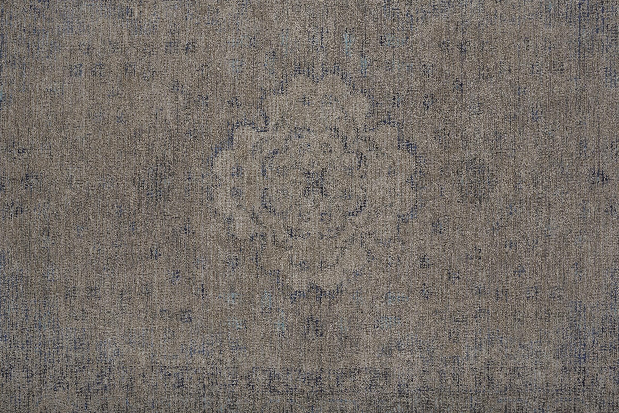 Feizy Caldwell 8108F Rug in Gray / Blue - Image 3