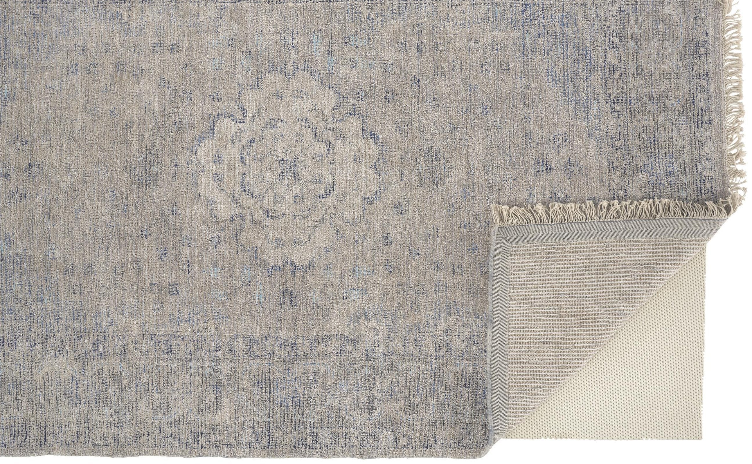 Feizy Caldwell 8108F Rug in Gray / Blue - Image 6