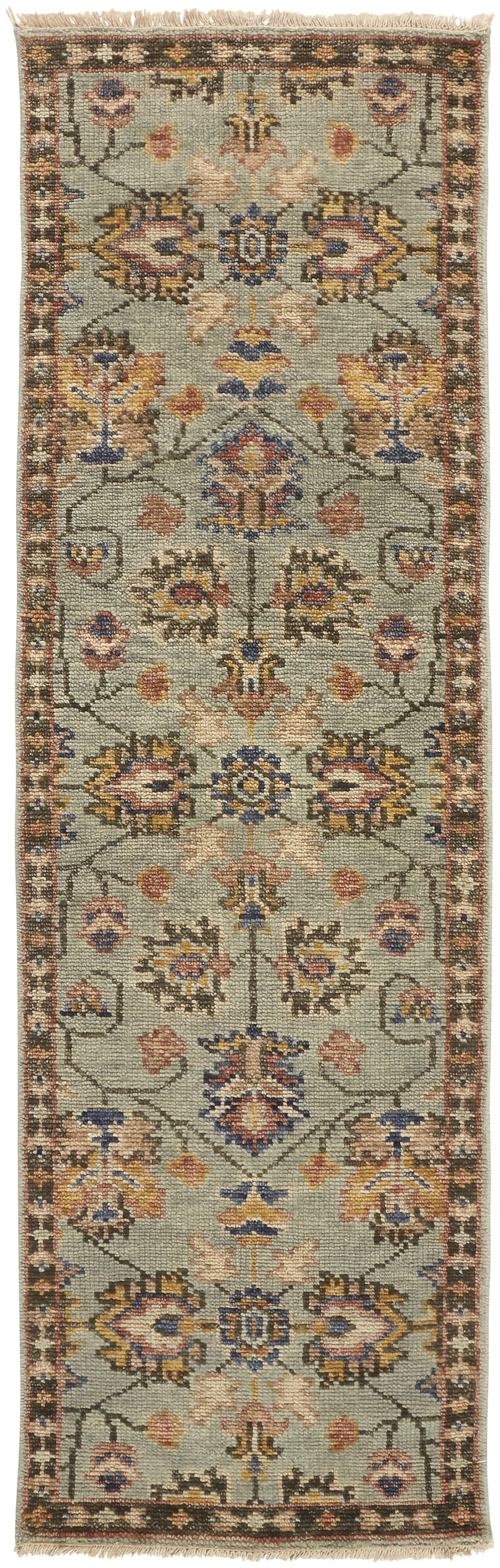 Feizy Carrington 6503F Rug in Gray / Gold - Image 2