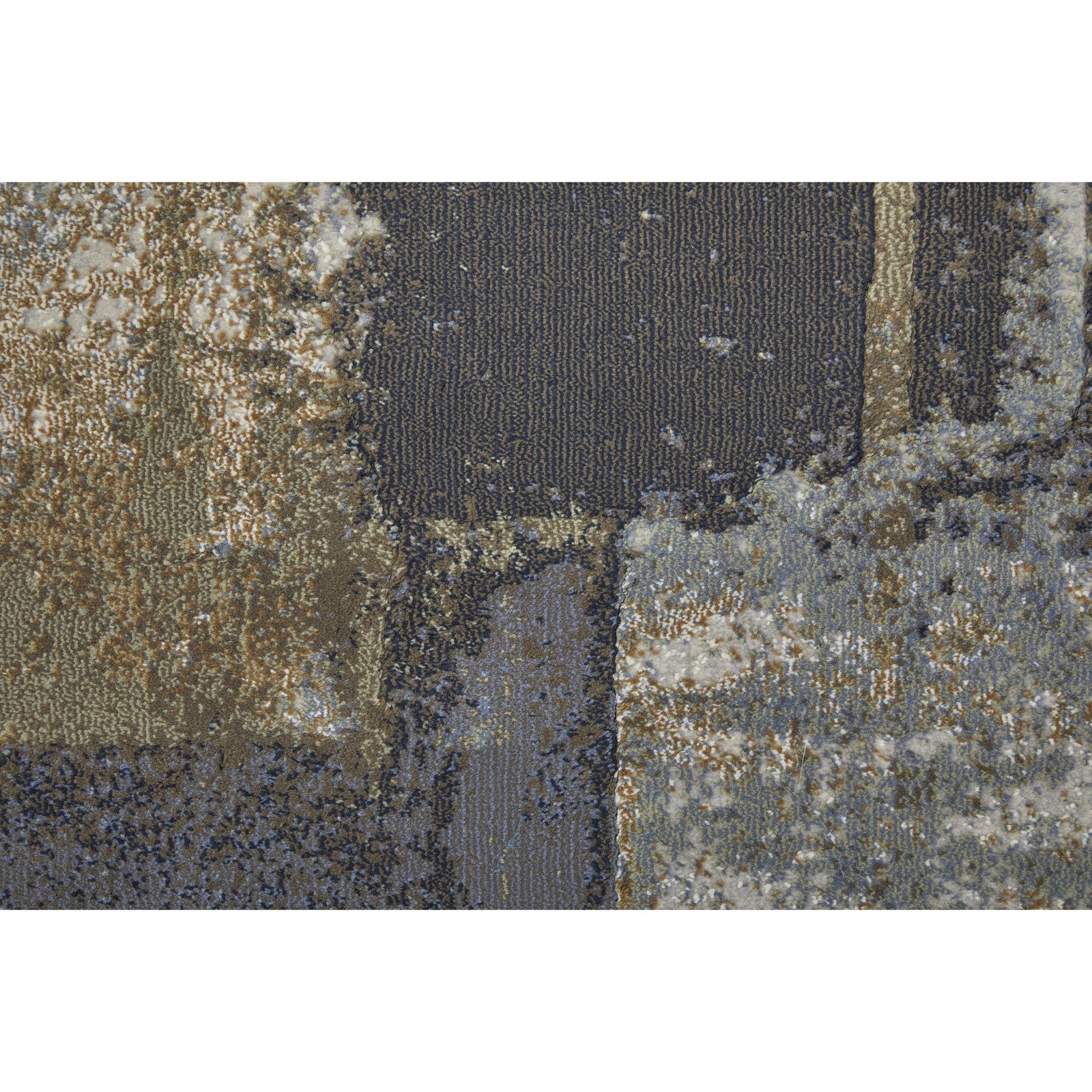 Feizy Clio 39LUF Modern Watercolor in Brown/Gray/Black - Image 10