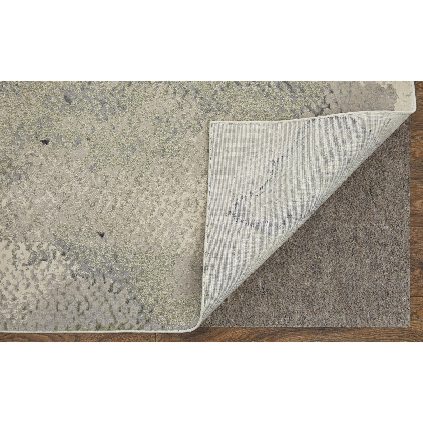 Feizy Clio 39LVF Modern Abstract in Taupe/Brown/Black - Image 6