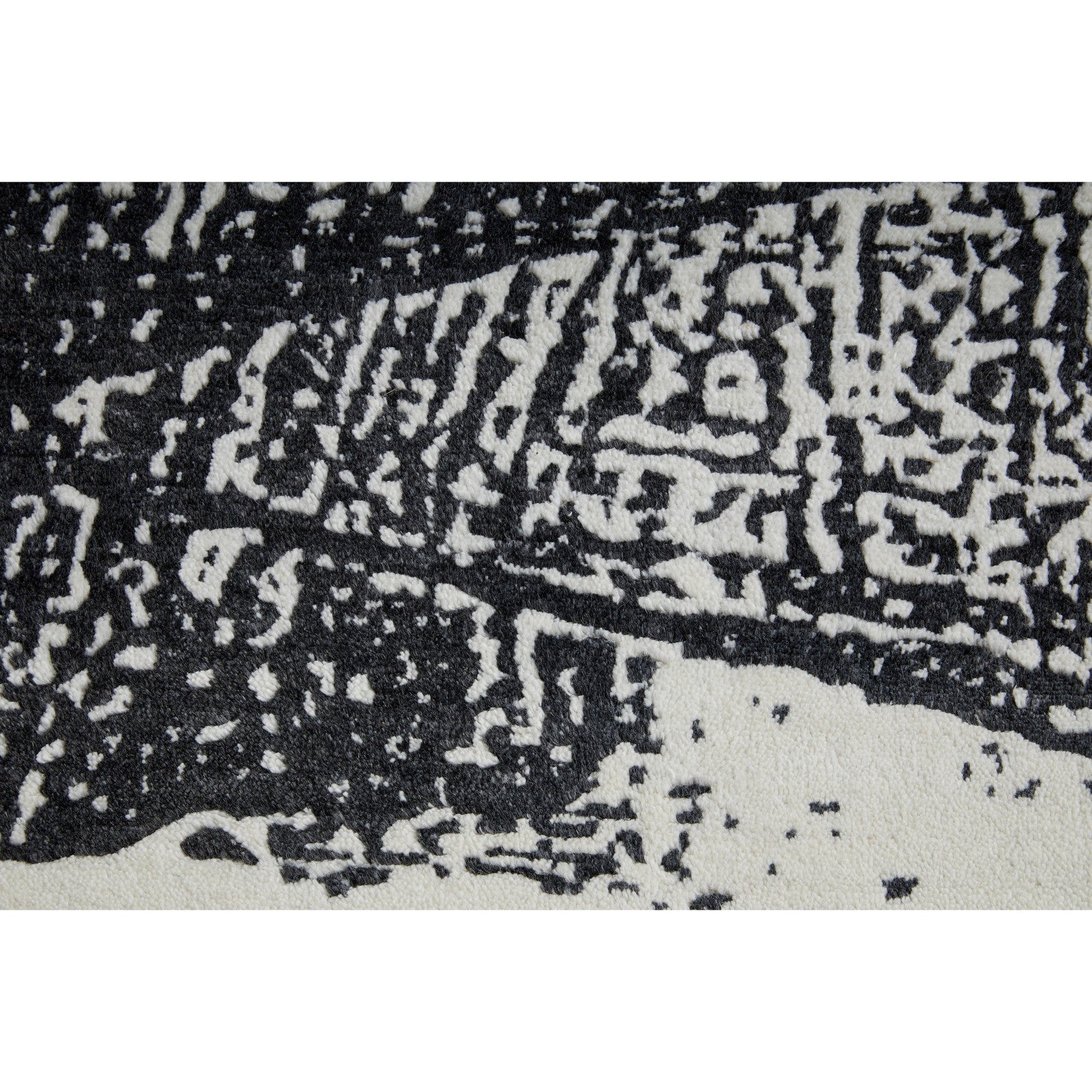 Feizy Coda 8927F Modern Abstract Rug in Black/White - Image 10