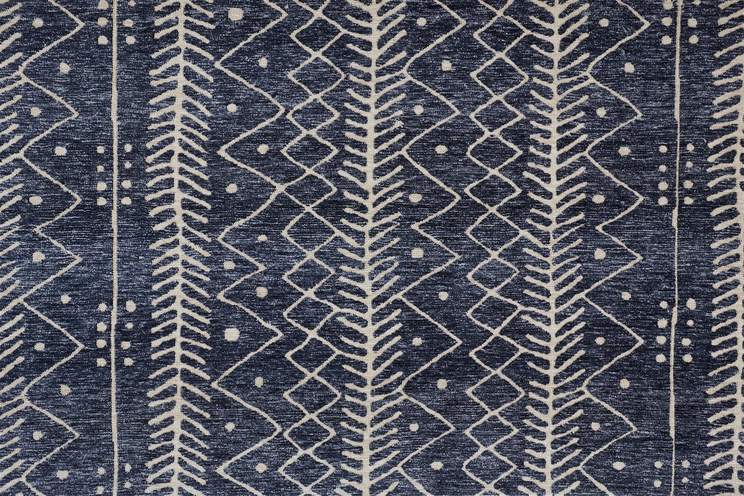 Feizy Colton 8318F Rug in Blue / Beige - Image 3