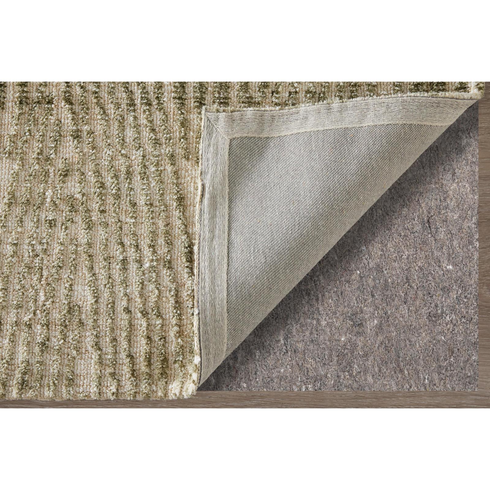 Feizy Colton 8A53F Modern Abstract Rug in Green/Tan - Image 7
