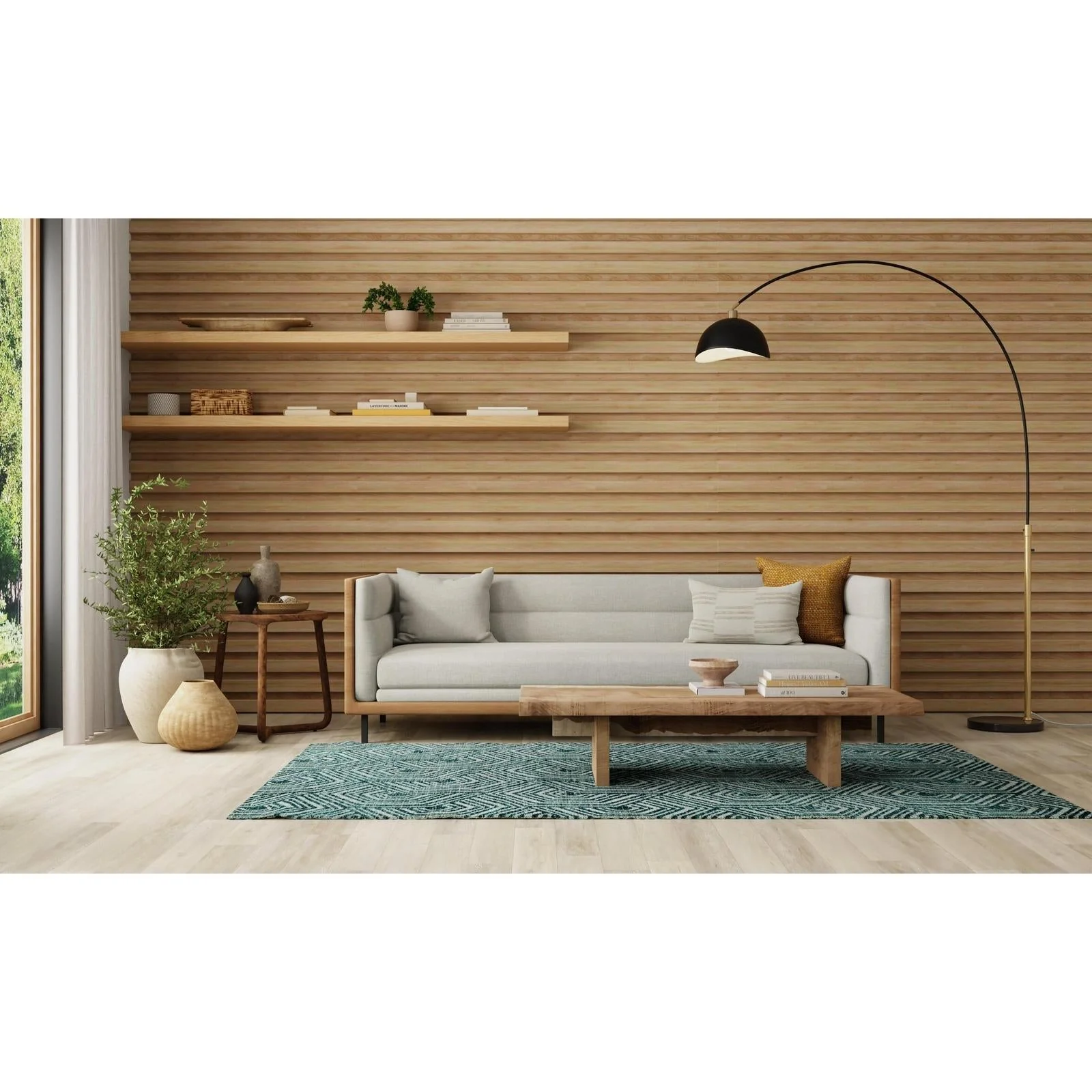 Feizy Colton 8A57F Modern Geometric Rug in Blue - Image 2