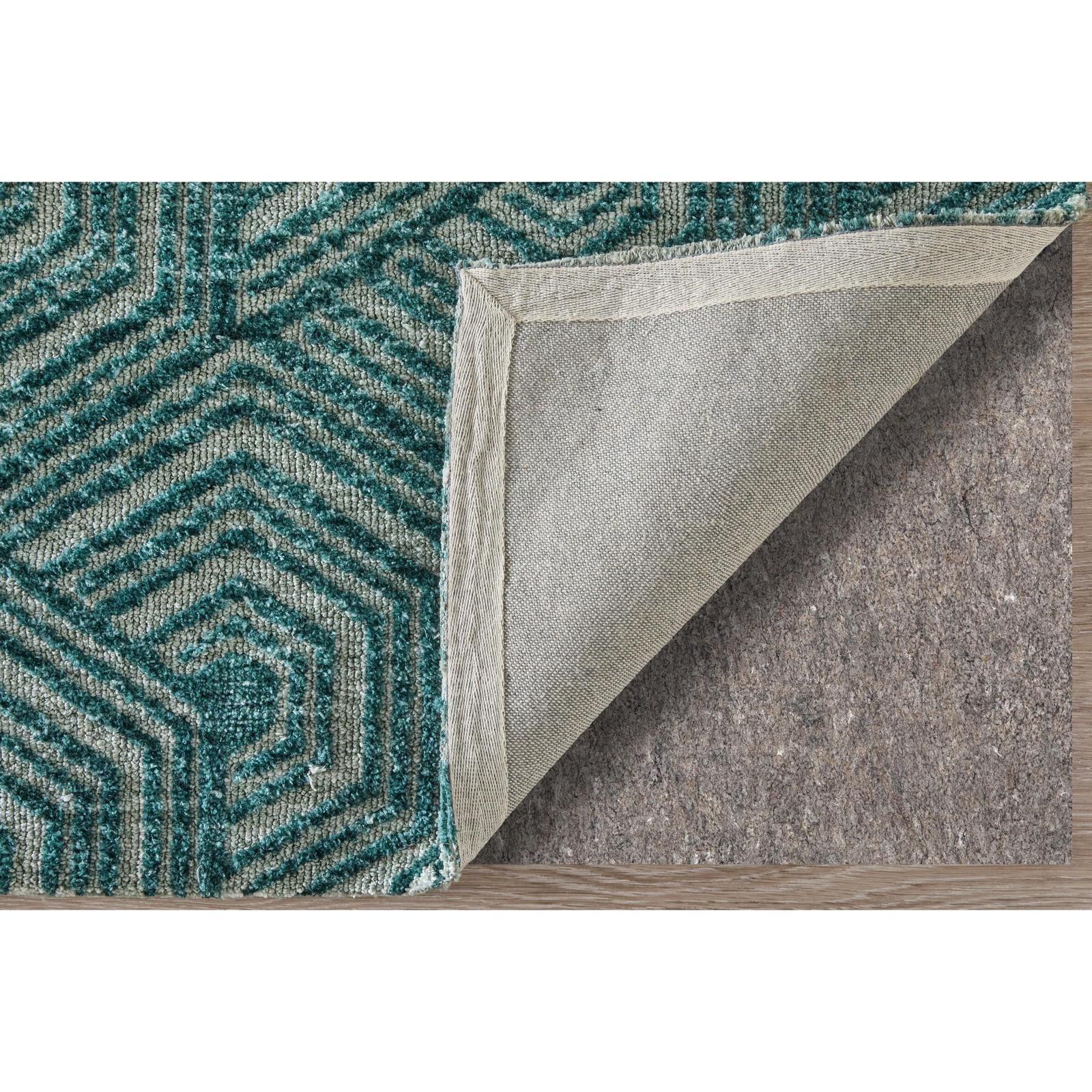 Feizy Colton 8A57F Modern Geometric Rug in Blue - Image 5