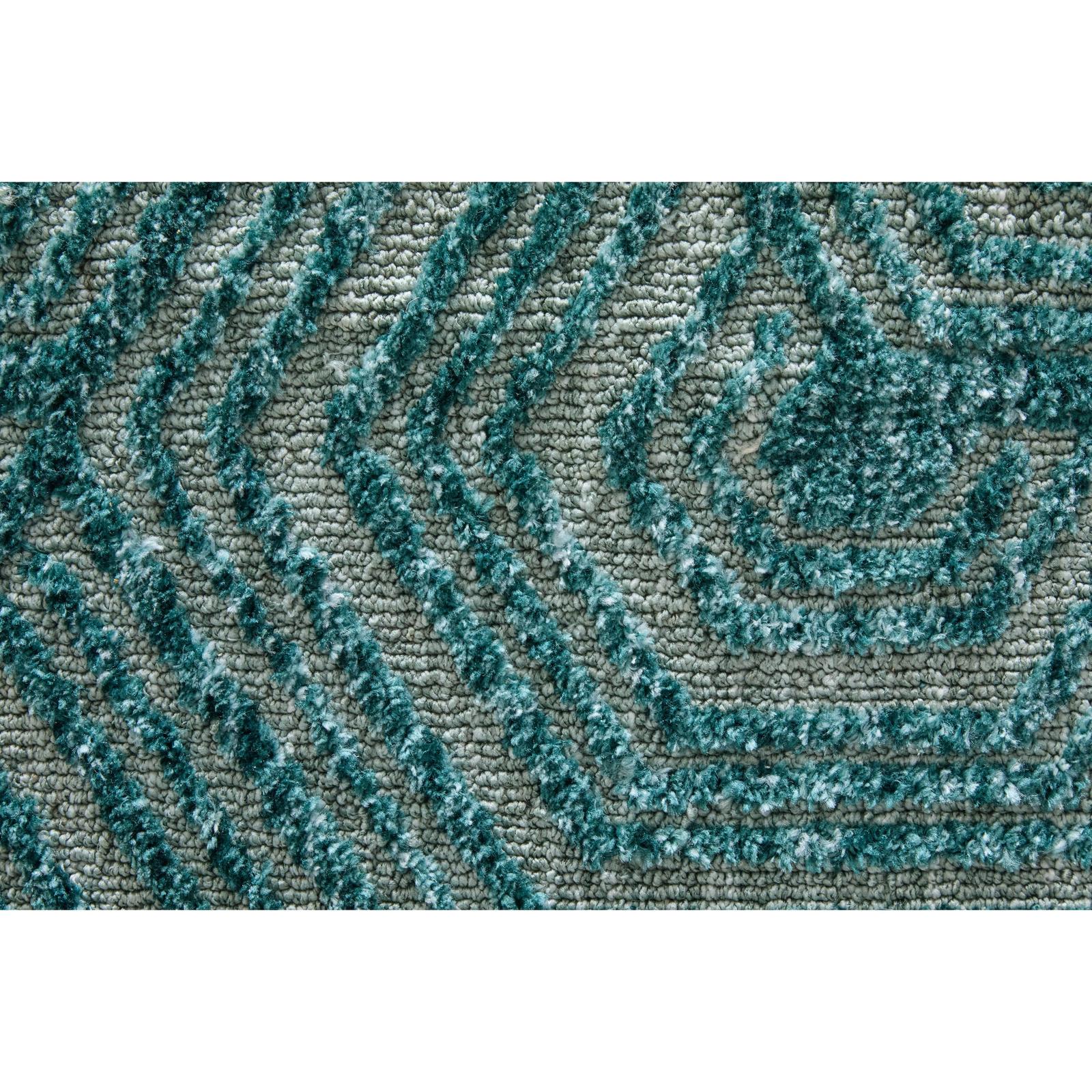 Feizy Colton 8A57F Modern Geometric Rug in Blue - Image 7