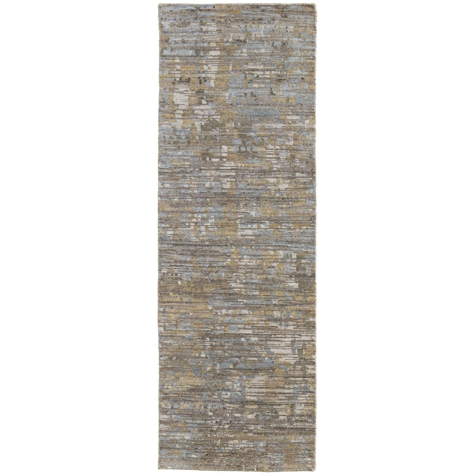 Feizy Conroe 6822F Modern Abstract in Brown/Gray - Image 9