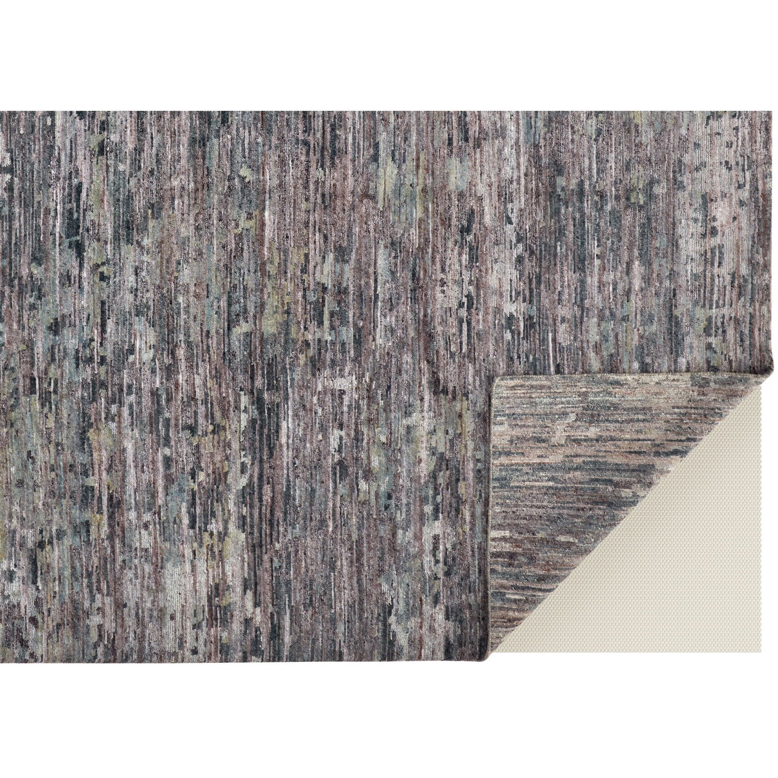 Feizy Conroe 6823F Modern Abstract in Blue/Gray - Image 6