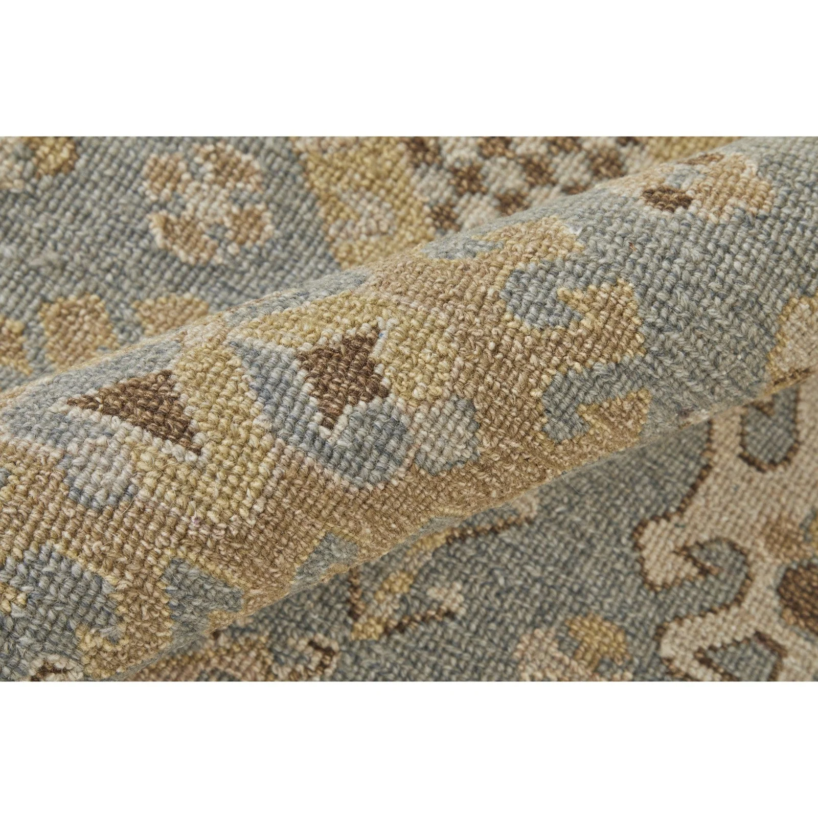 Feizy Corbitt 0610F Traditional Oriental in Blue/Gray/Ivory - Image 9