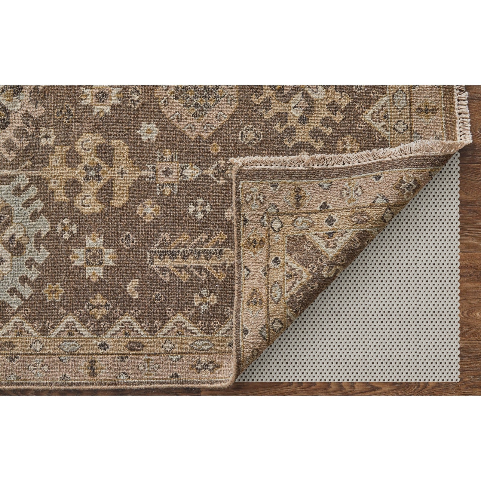 Feizy Corbitt 0610F Traditional Oriental in Brown/Ivory - Image 6