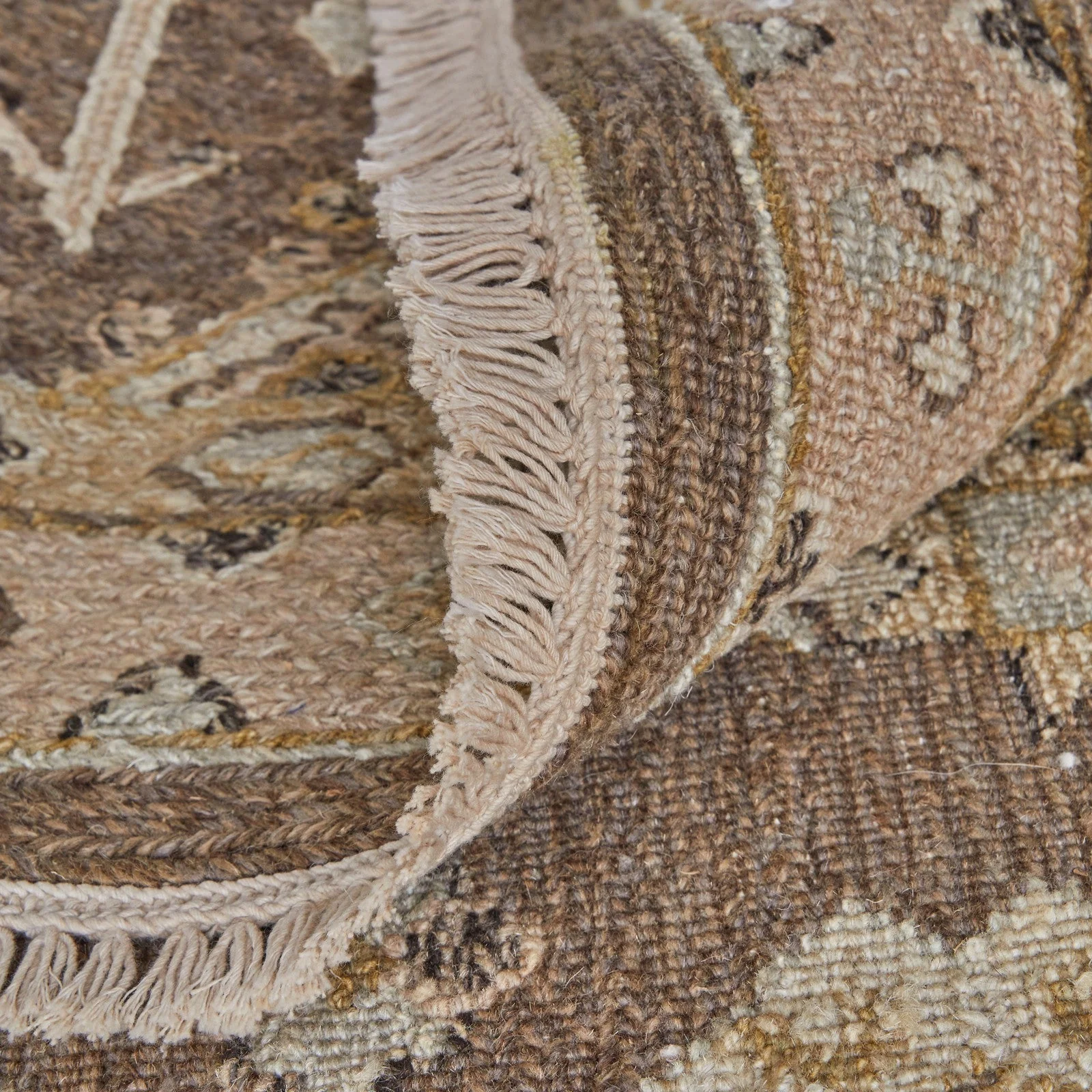 Feizy Corbitt 0610F Traditional Oriental in Brown/Ivory - Image 7