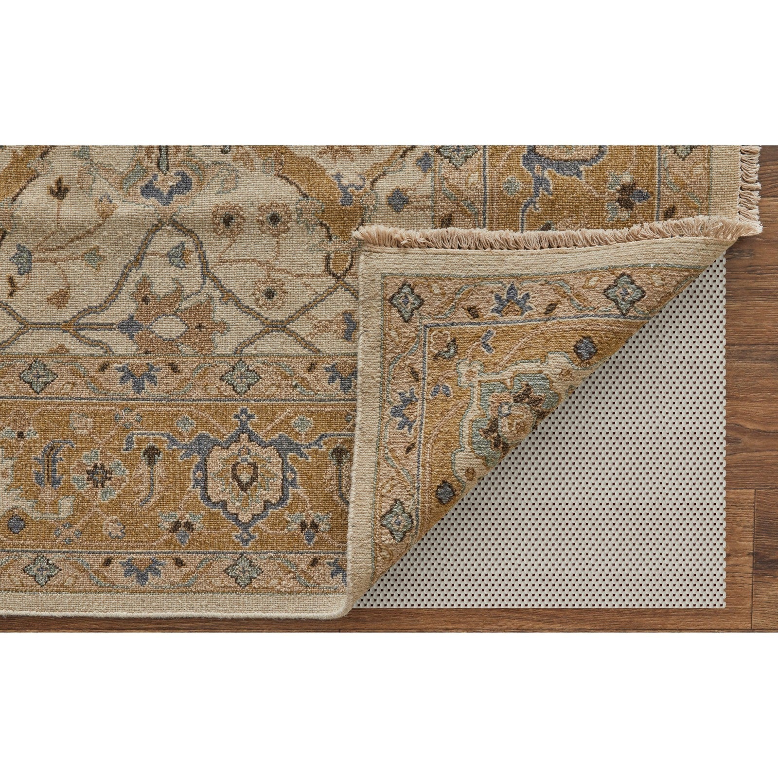 Feizy Corbitt 0611F Traditional Oriental in Ivory/Gold - Image 3