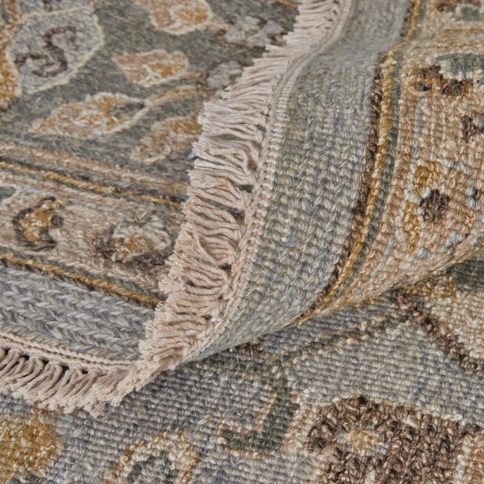 Feizy Corbitt 0612F Traditional Oriental in Blue/Gold/Gray - Image 7