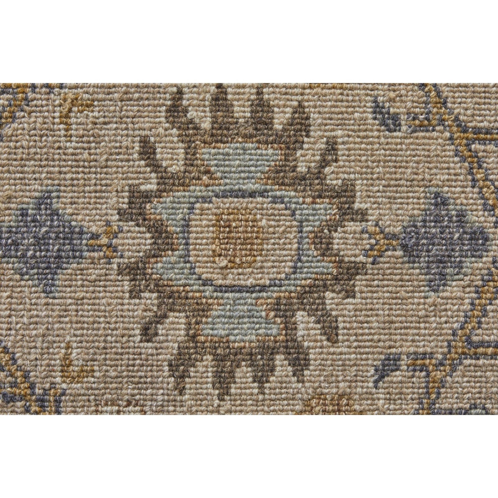 Feizy Corbitt 0613F Traditional Oriental in Tan/Blue/Gold - Image 8