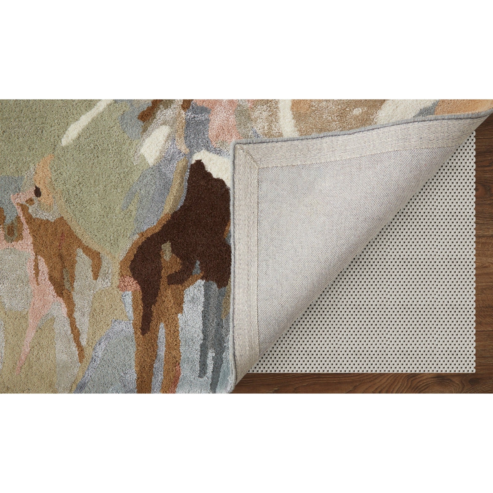 Feizy Dafney 8868F Transitional Floral & Botanical in Tan/Gray/Green - Image 5