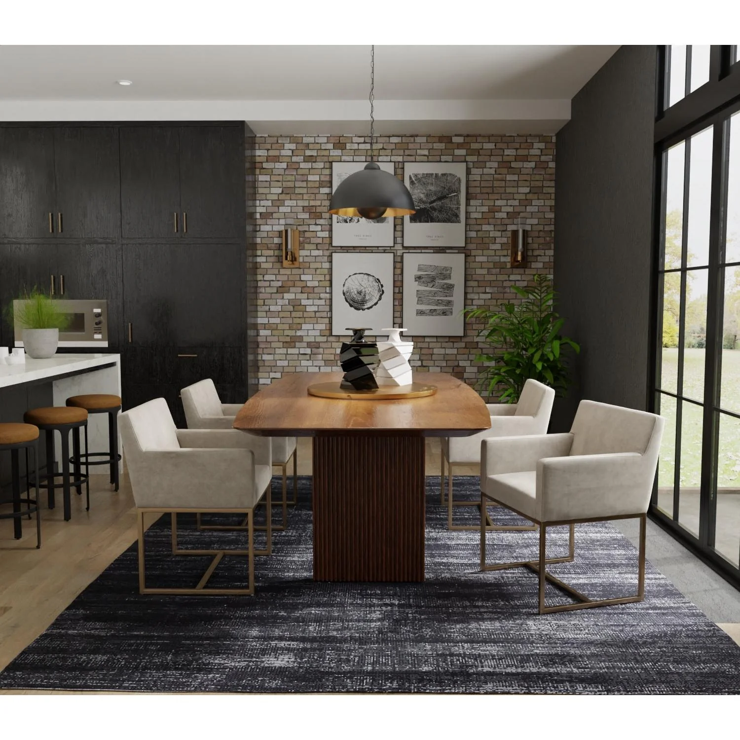 Feizy Deja 39PJF Modern Solid Rug - Image 2