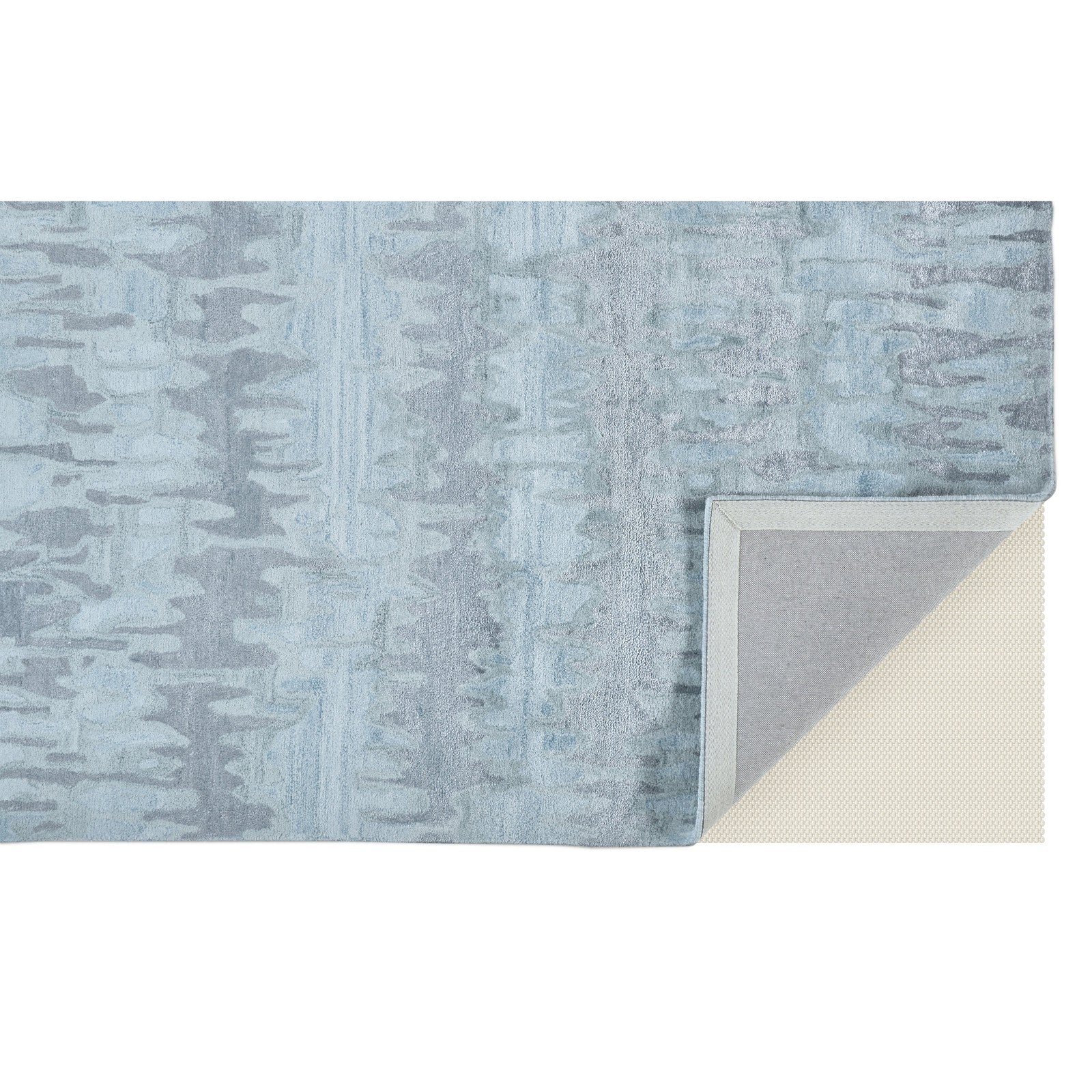 Feizy Dryden 8787F Transitional Abstract in Blue/Green/Gray - Image 4
