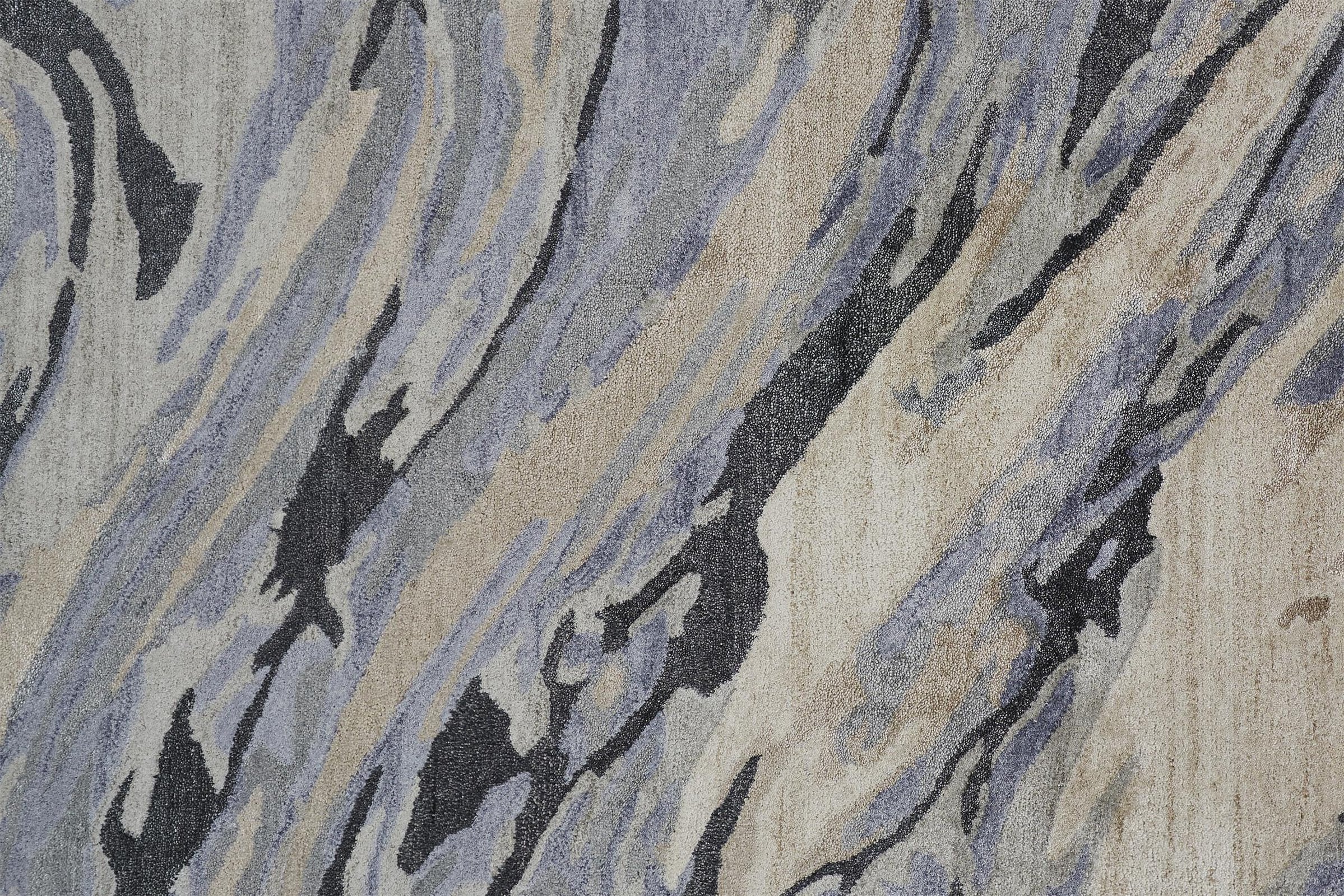 Feizy Dryden 8790F Rug in Blue/Gray - Image 5