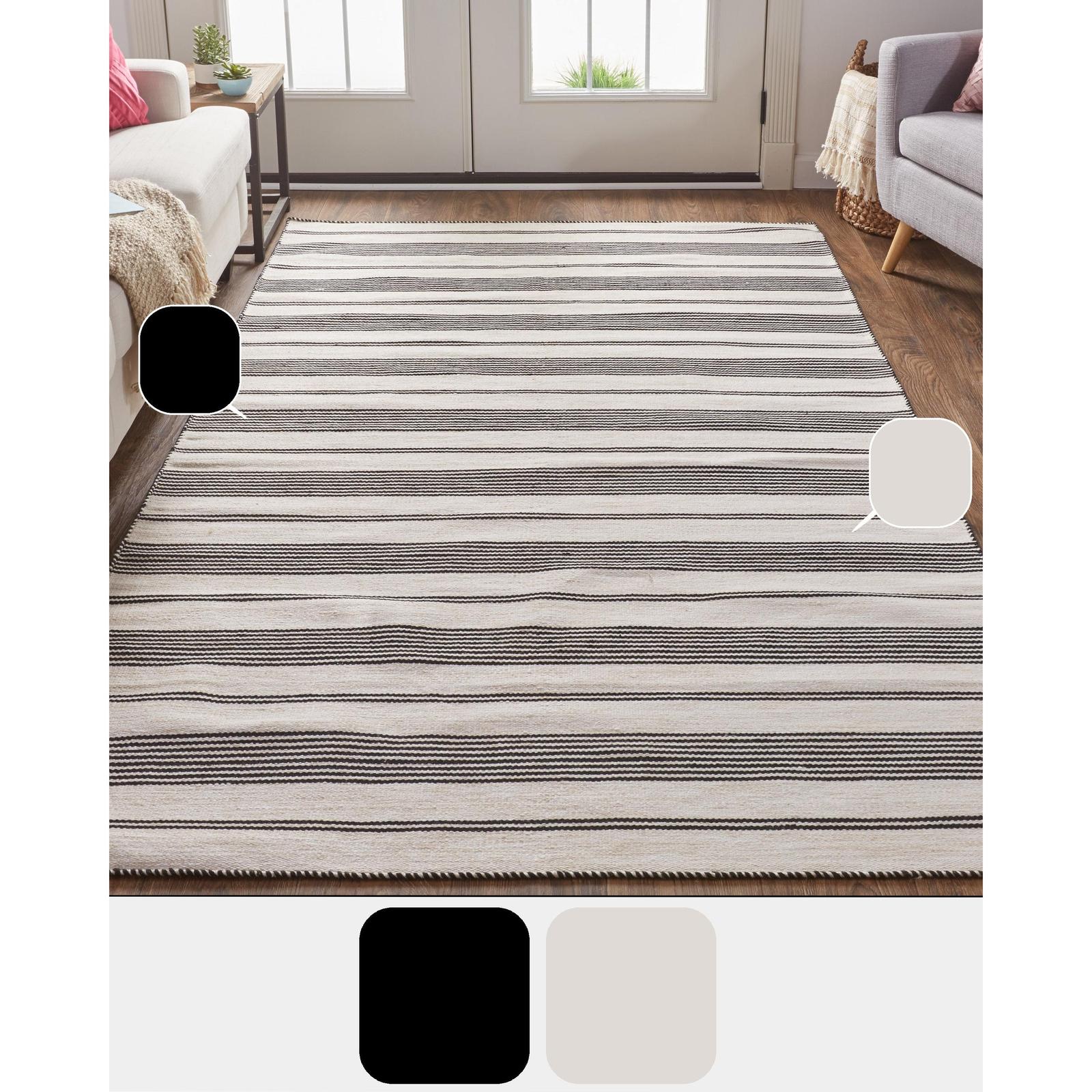 Feizy Duprine 0560F Transitional Stripes Rug - Image 10