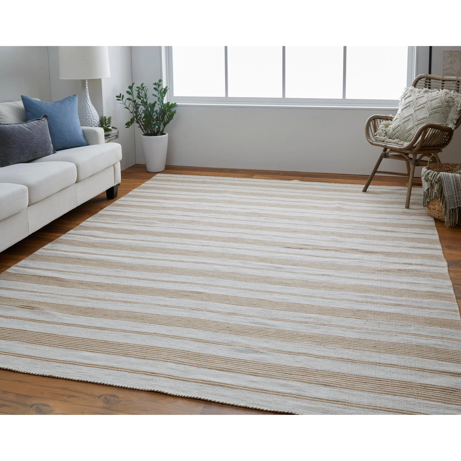 Feizy Duprine 0560F Transitional Stripes Rug - Image 39
